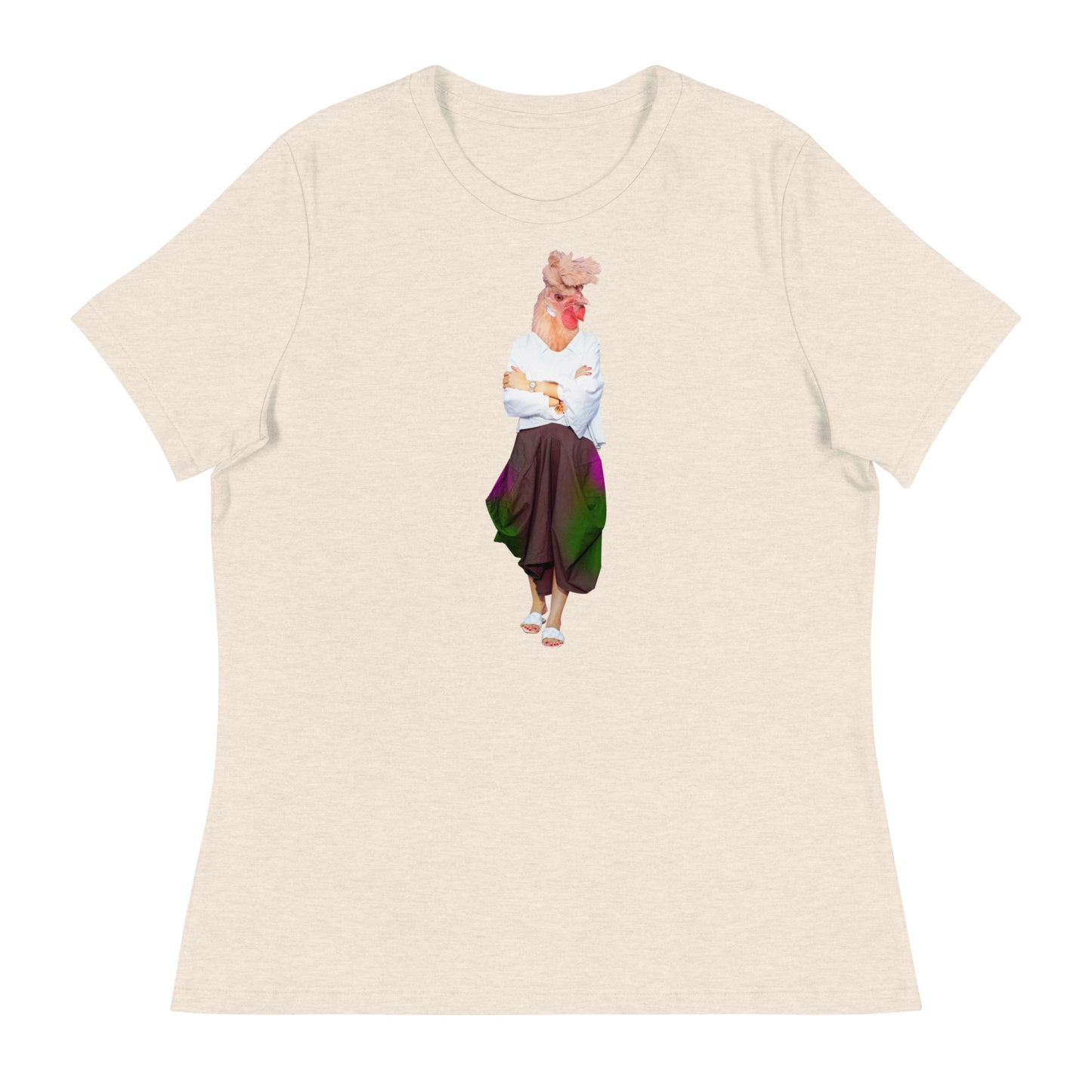 Fancy Chicken Women's Relaxed T-Shirt