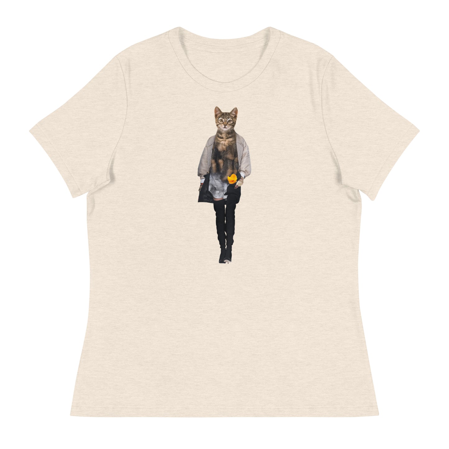 Casual Cat 2 Women's Relaxed T-Shirt