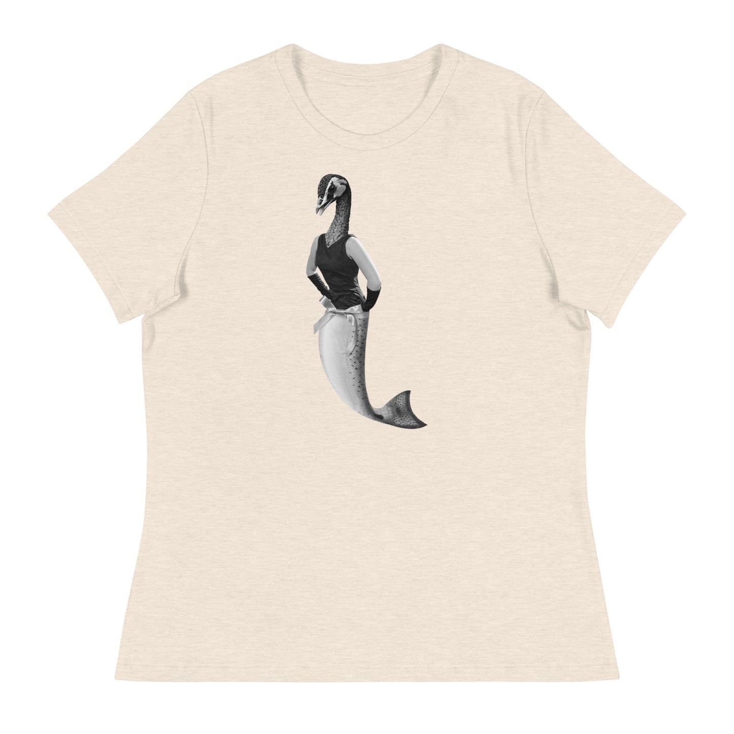 Goose As A Fish Women's Relaxed T-Shirt