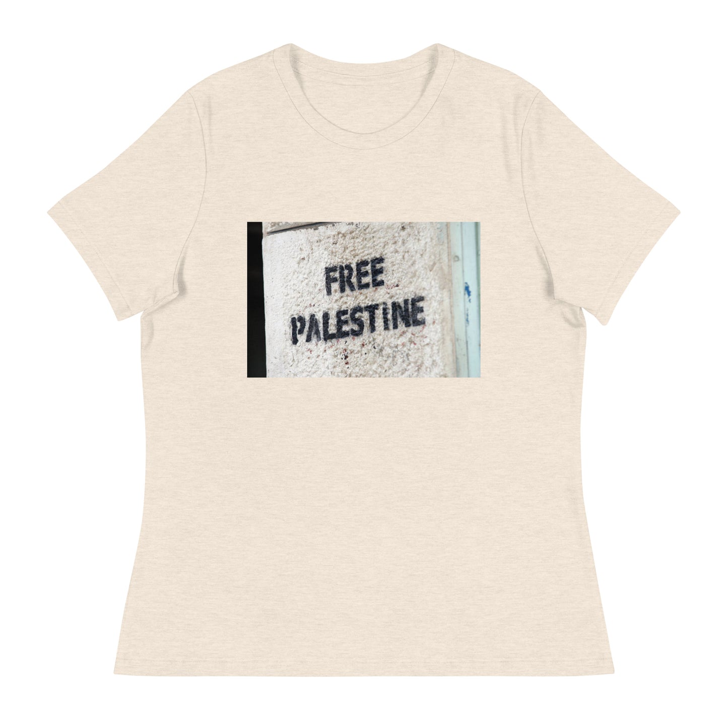 FREE PALESTINE Women's Relaxed T-Shirt