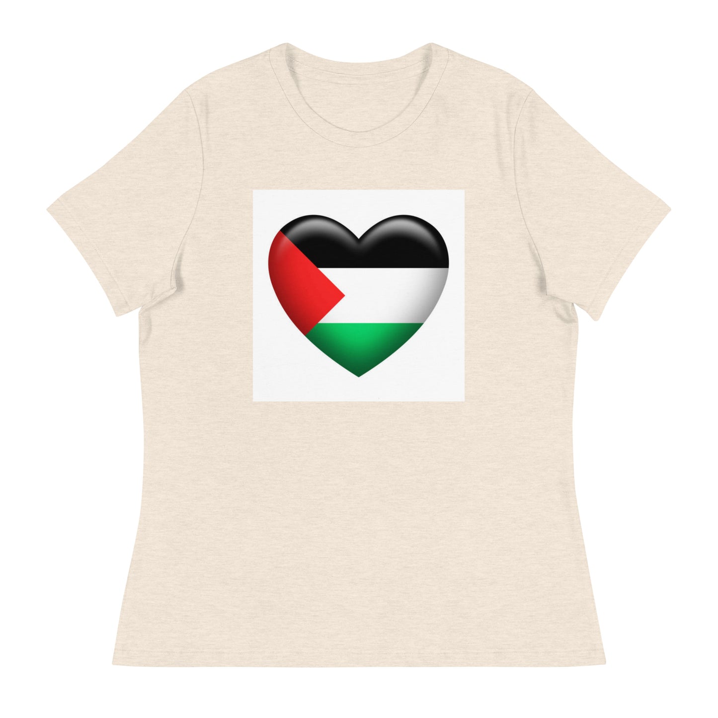 PALESTINE LOVE Women's Relaxed T-Shirt