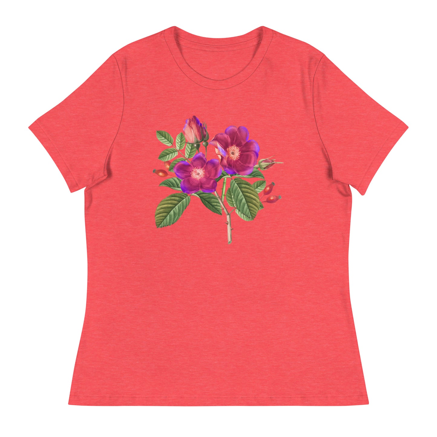 Pink & Red Bloomed Bouquet Women's Relaxed T-Shirt