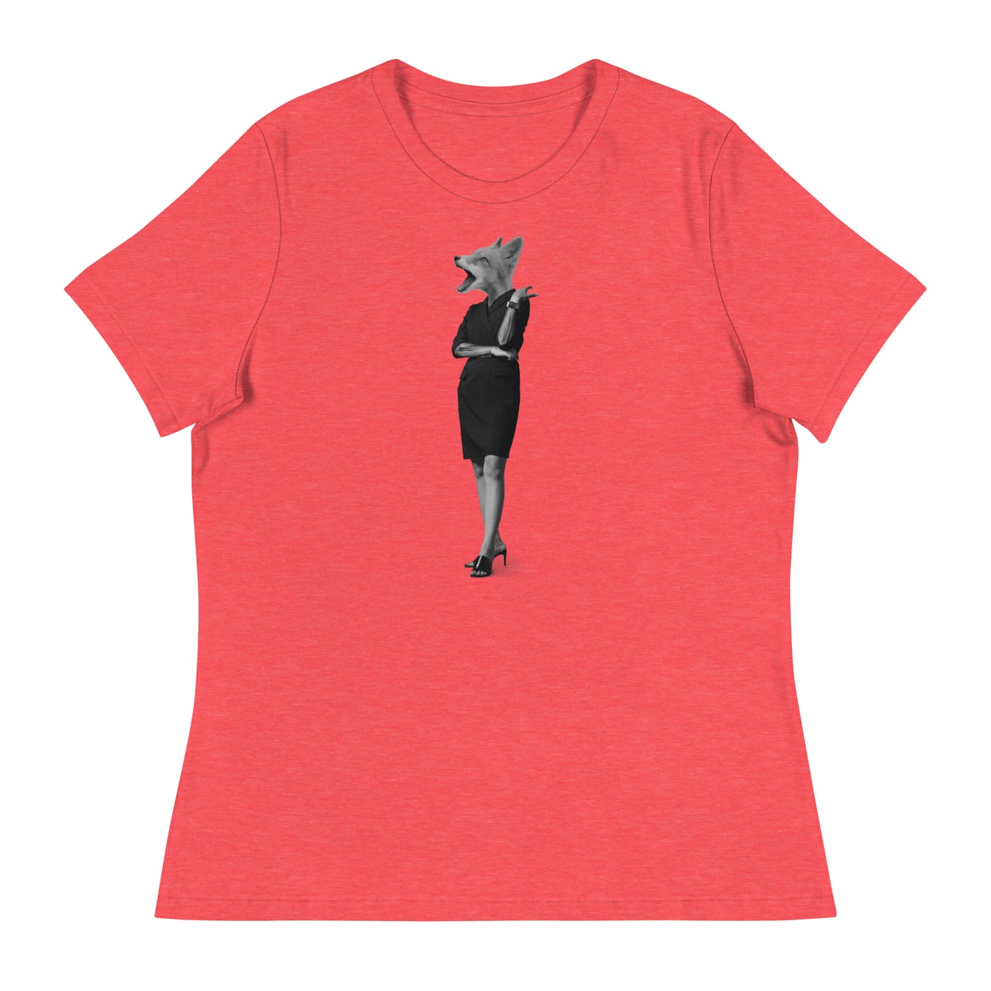 Fox In A Dress Women's Relaxed T-Shirt