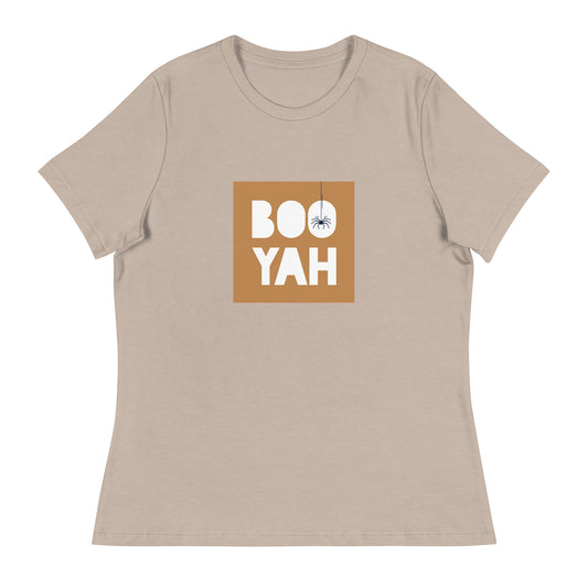 BOO YAH Halloween Women's Relaxed T-Shirt