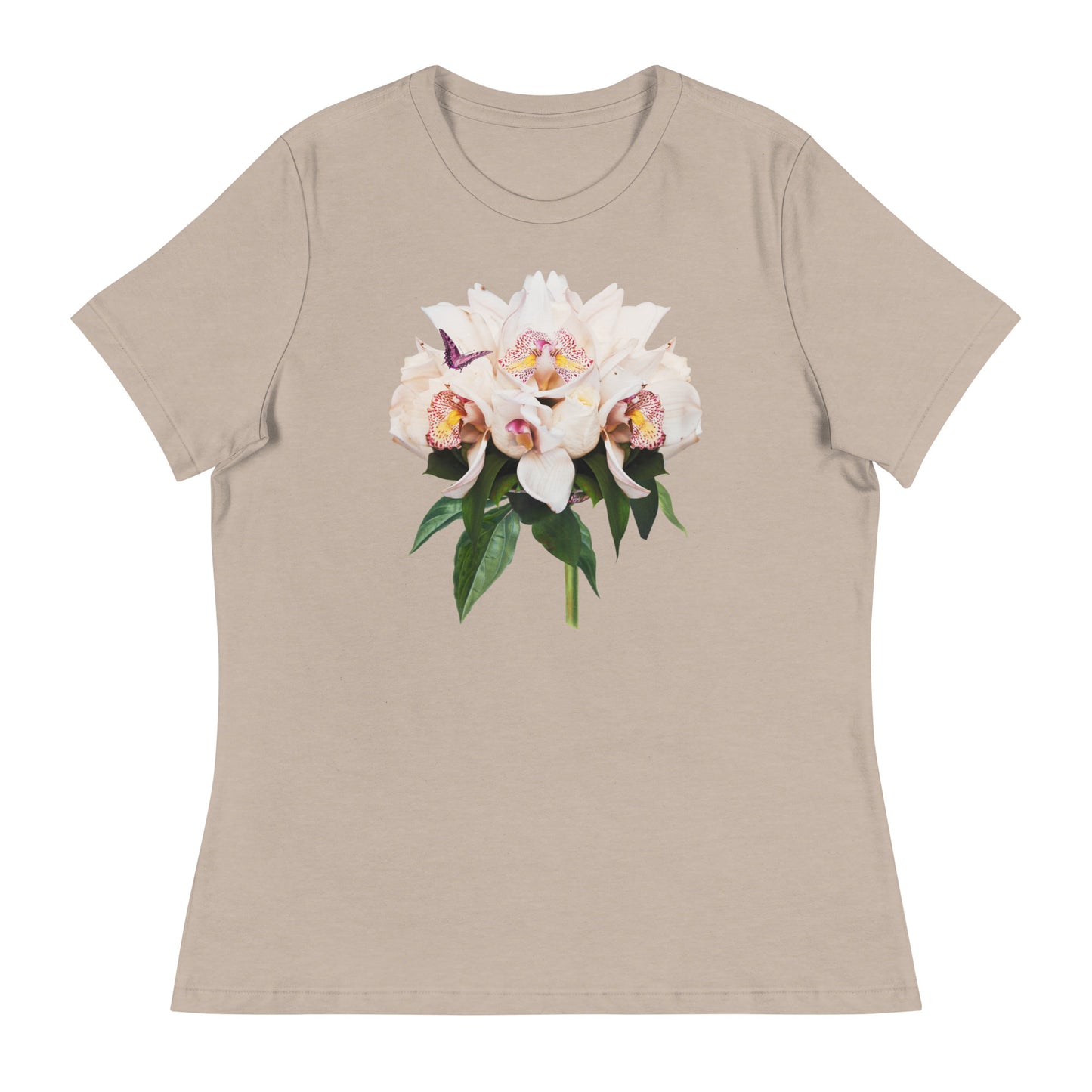 Blossoms & Butterfly Women's Relaxed T-Shirt