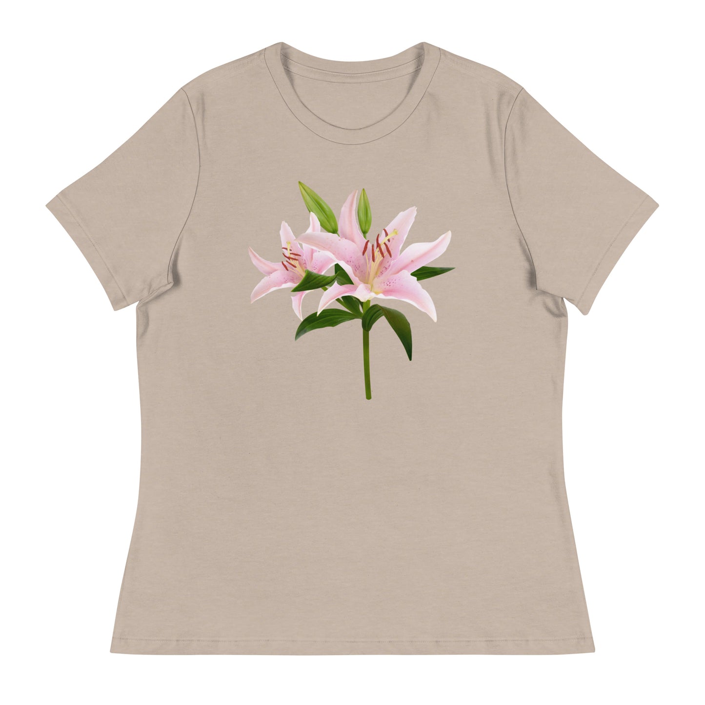 Oriental Lilies Women's Relaxed T-Shirt