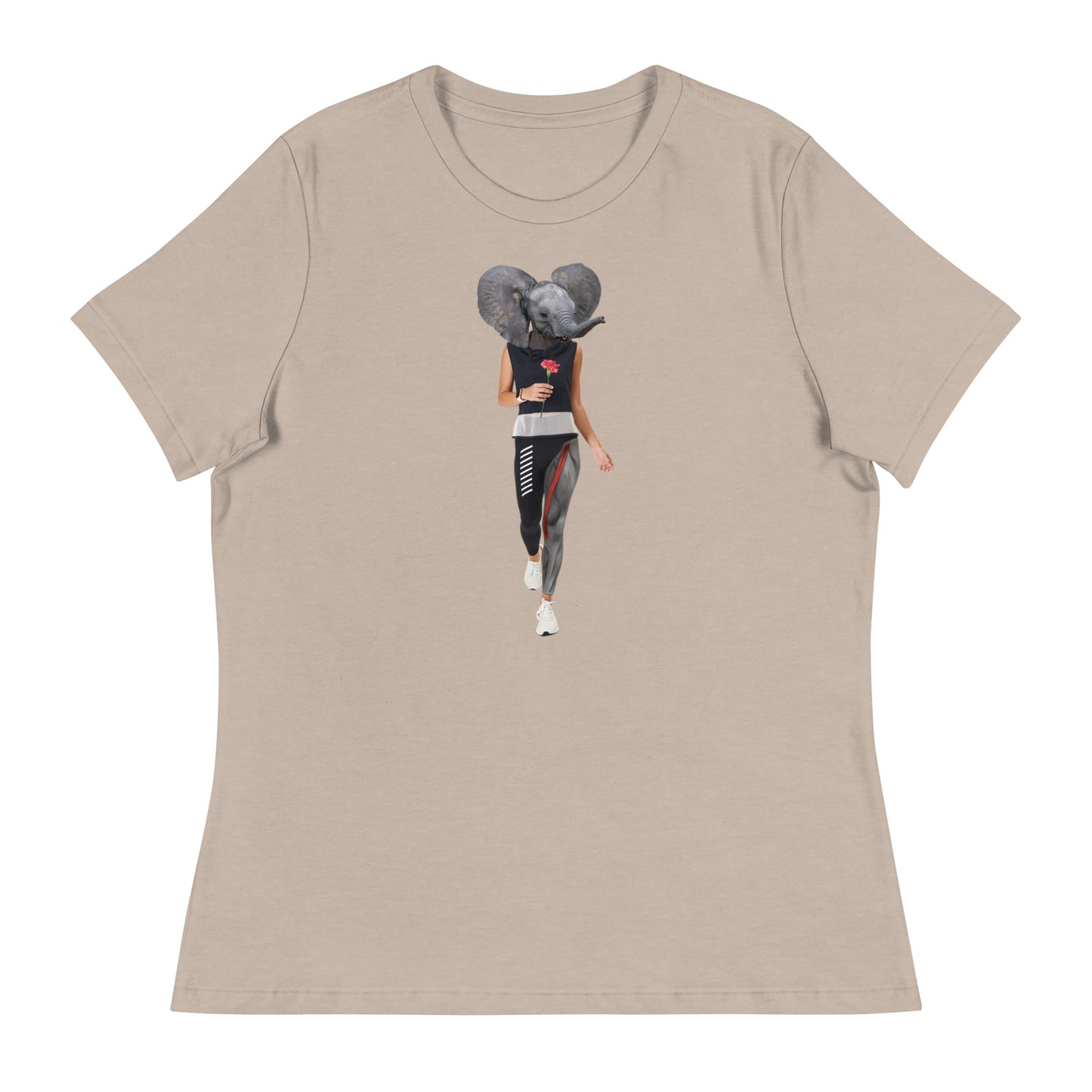 Athletic Elephant Women's Relaxed T-Shirt