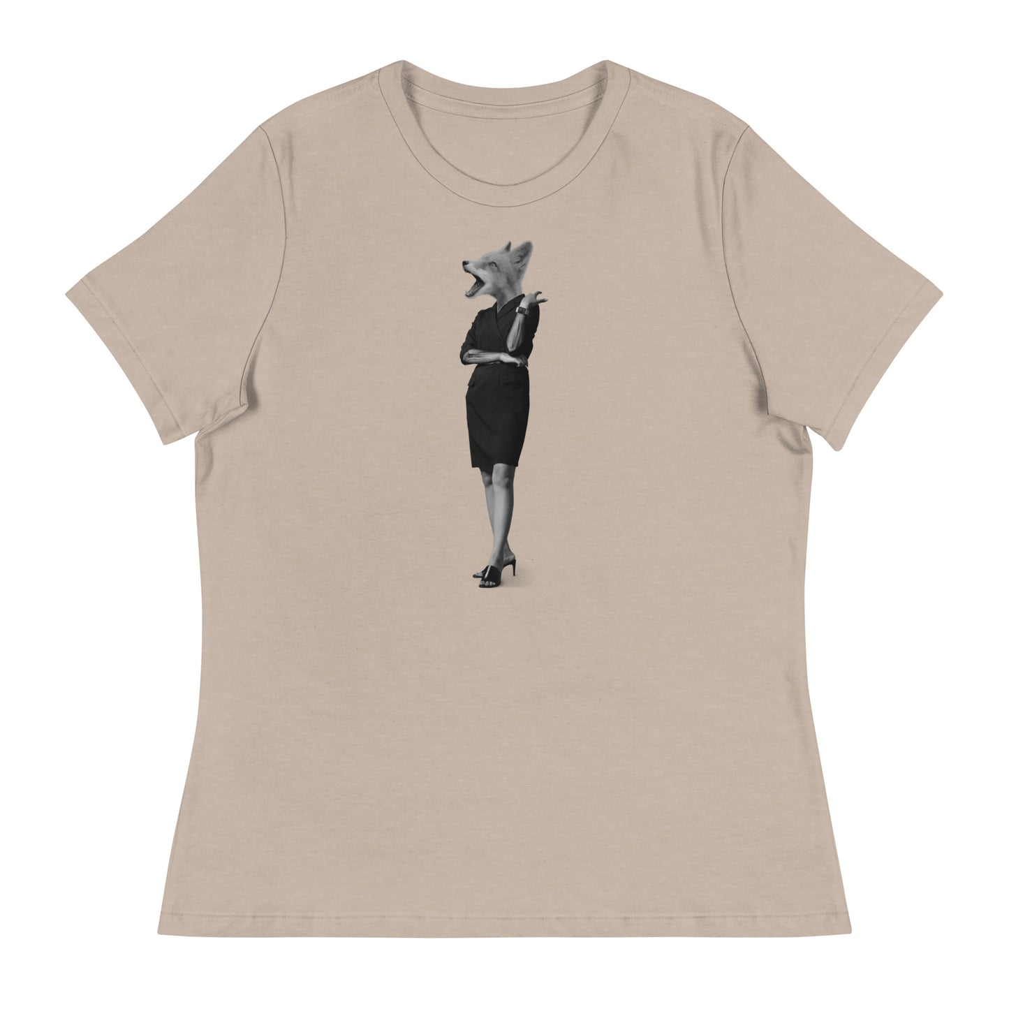 Fox In A Dress Women's Relaxed T-Shirt