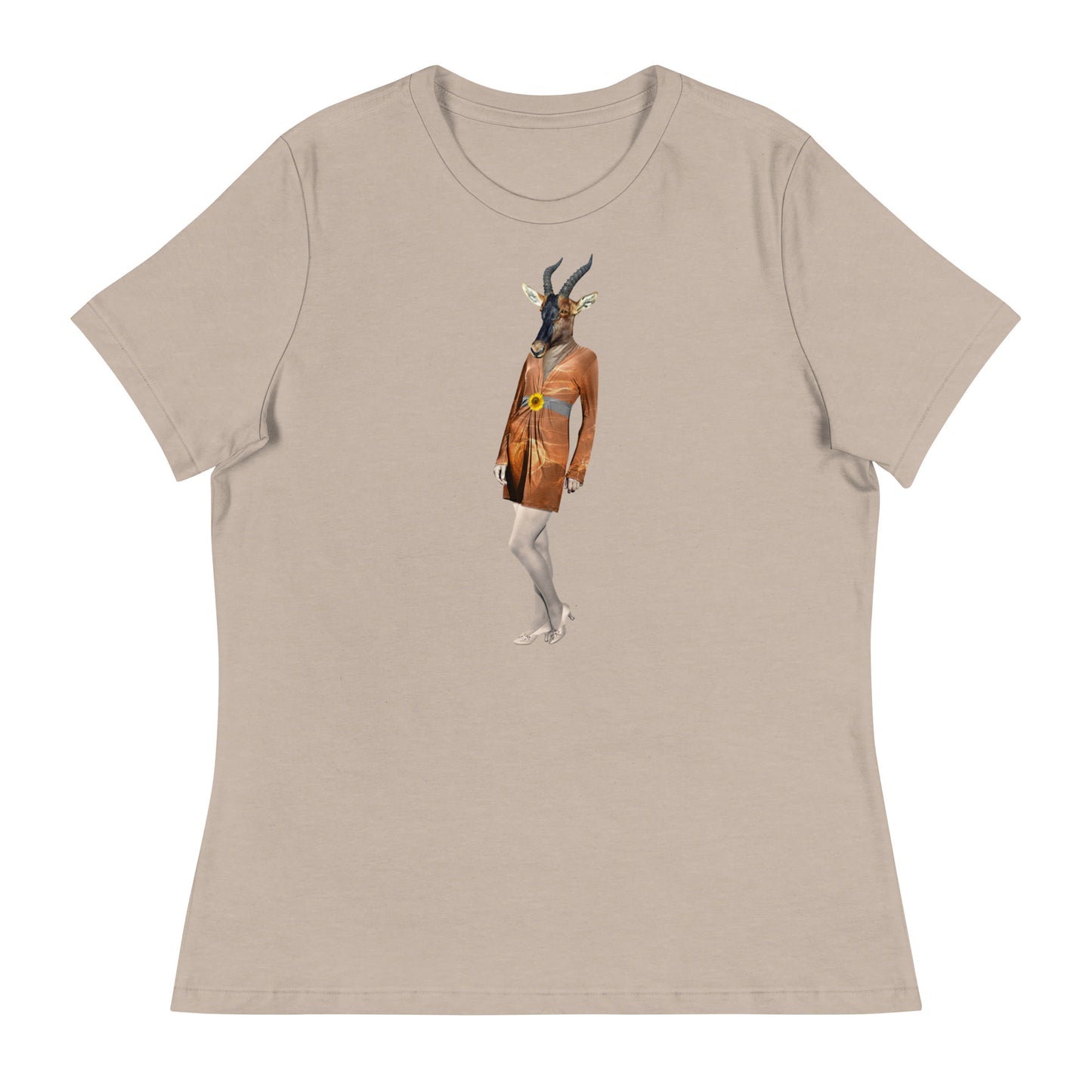 Gazelle In A Dress Women's Relaxed T-Shirt