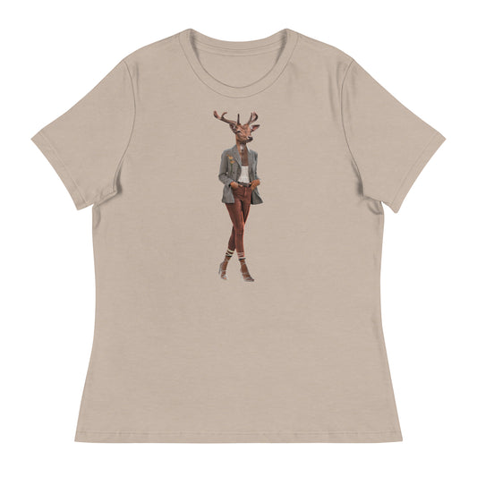 Casual Deer Women's Relaxed T-Shirt