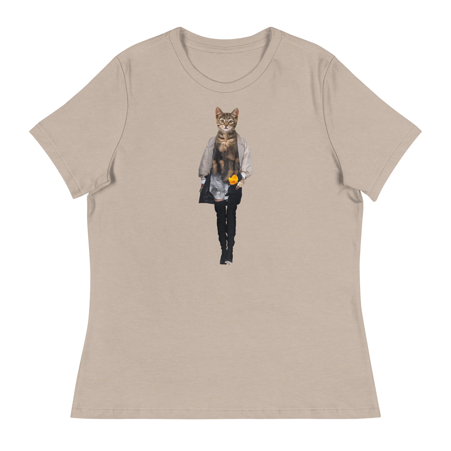 Casual Cat 2 Women's Relaxed T-Shirt