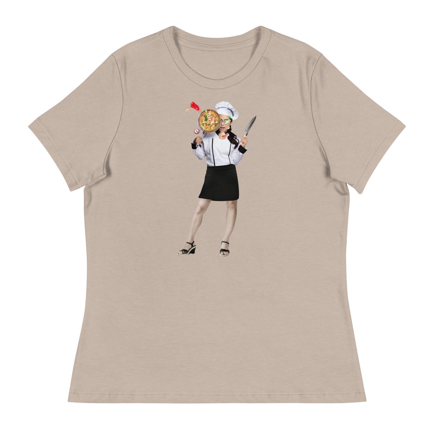 Chef Collage Women's Relaxed T-Shirt