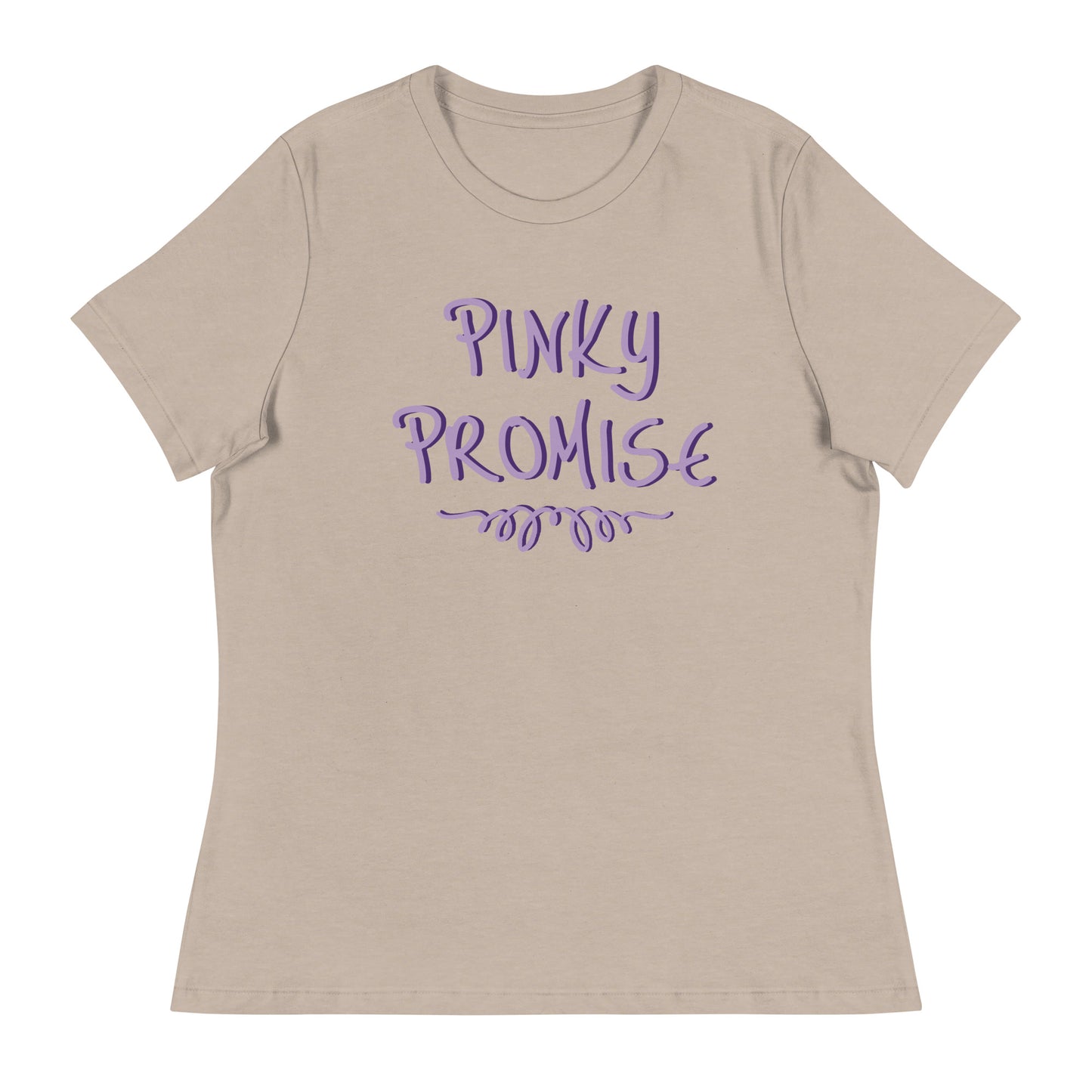 PINKY PROMISE Women's Relaxed T-Shirt