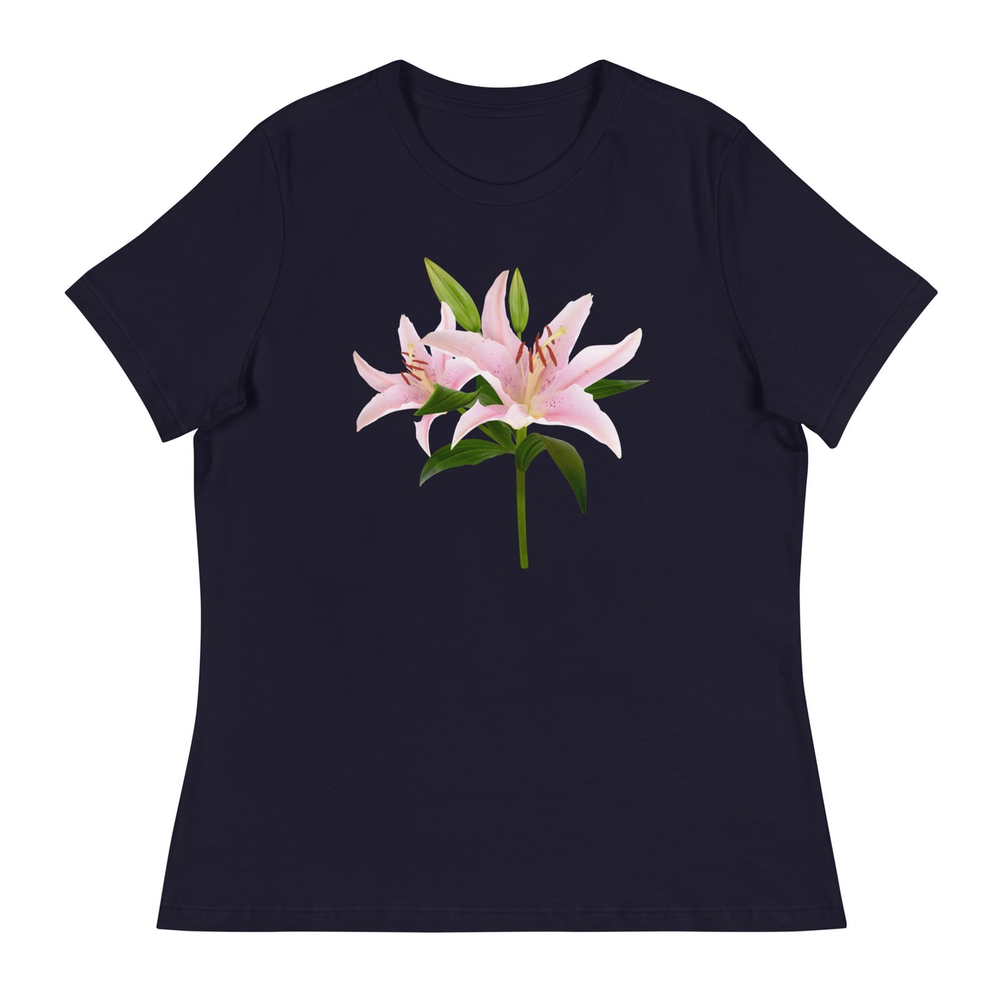 Oriental Lilies Women's Relaxed T-Shirt