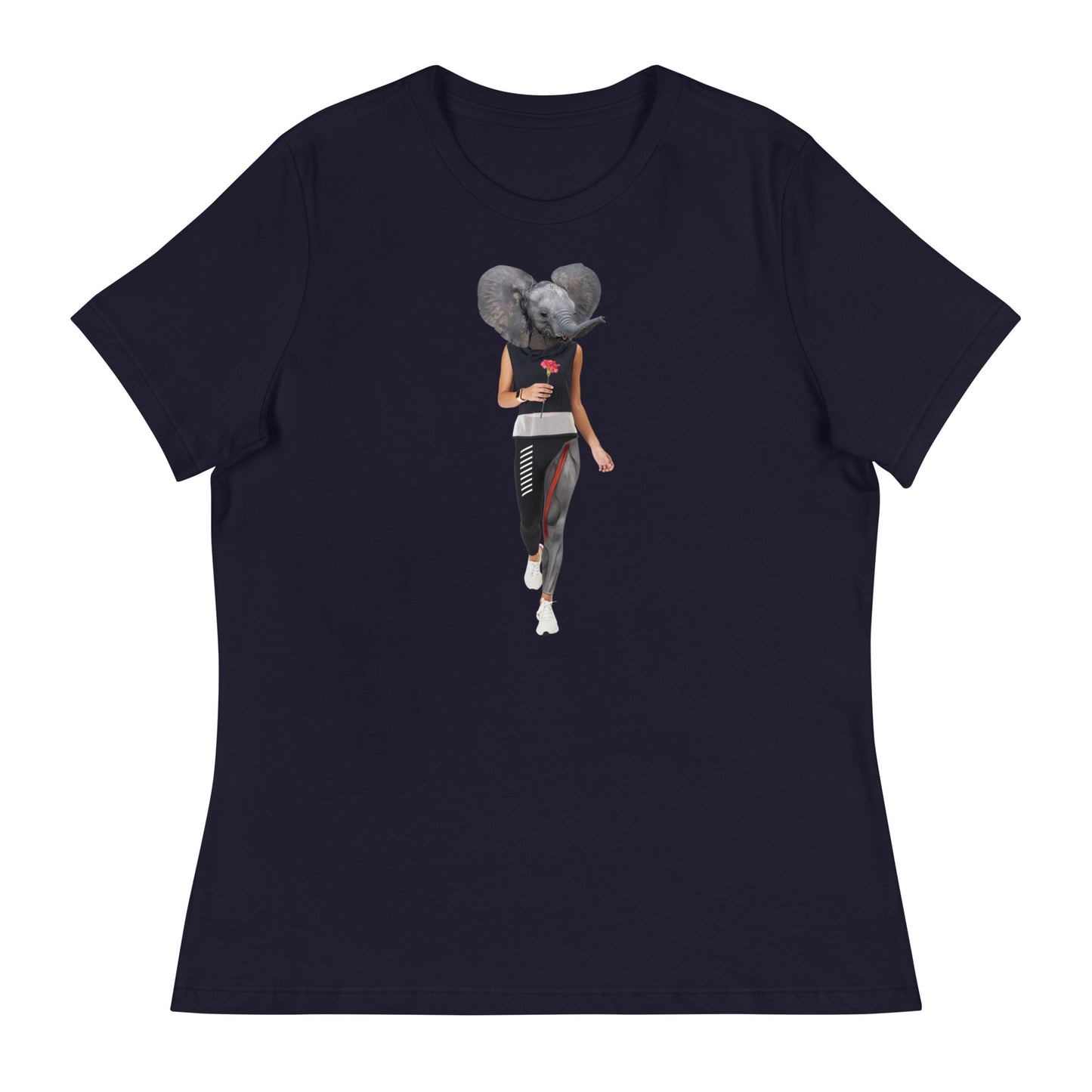 Athletic Elephant Women's Relaxed T-Shirt