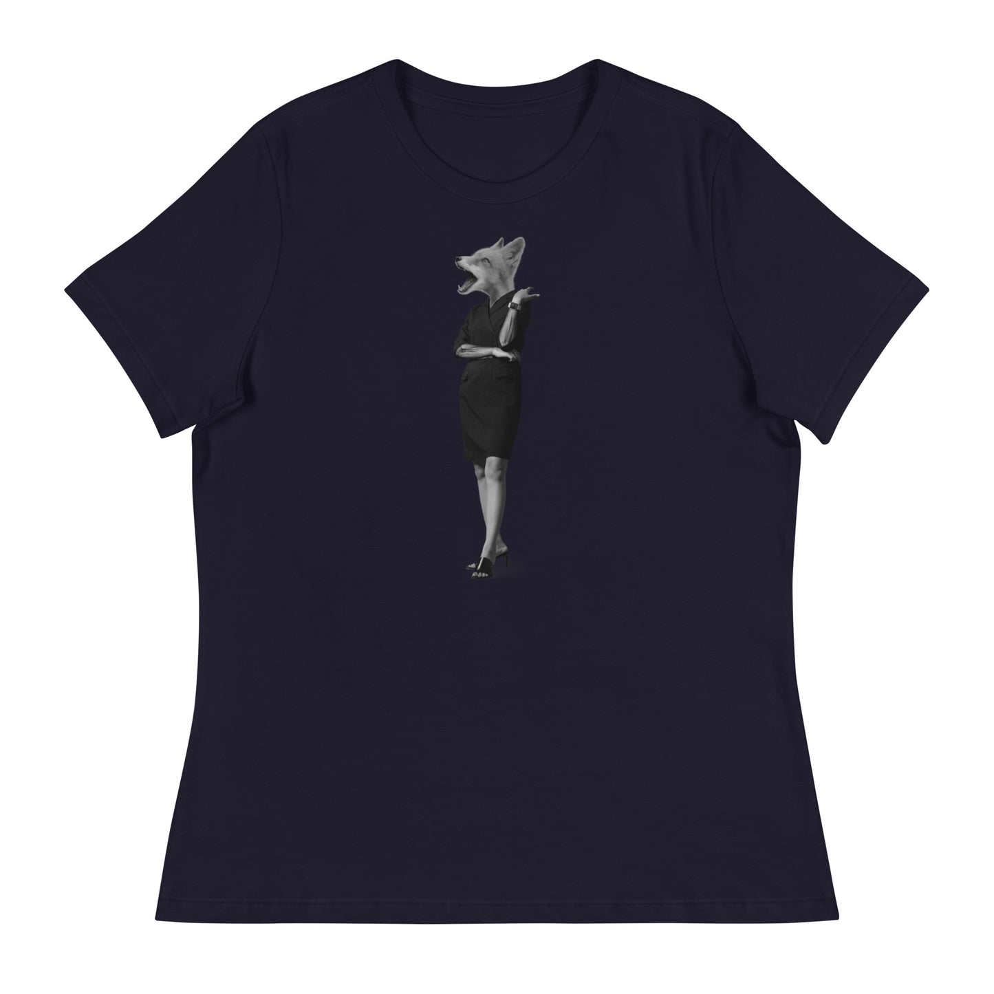 Fox In A Dress Women's Relaxed T-Shirt