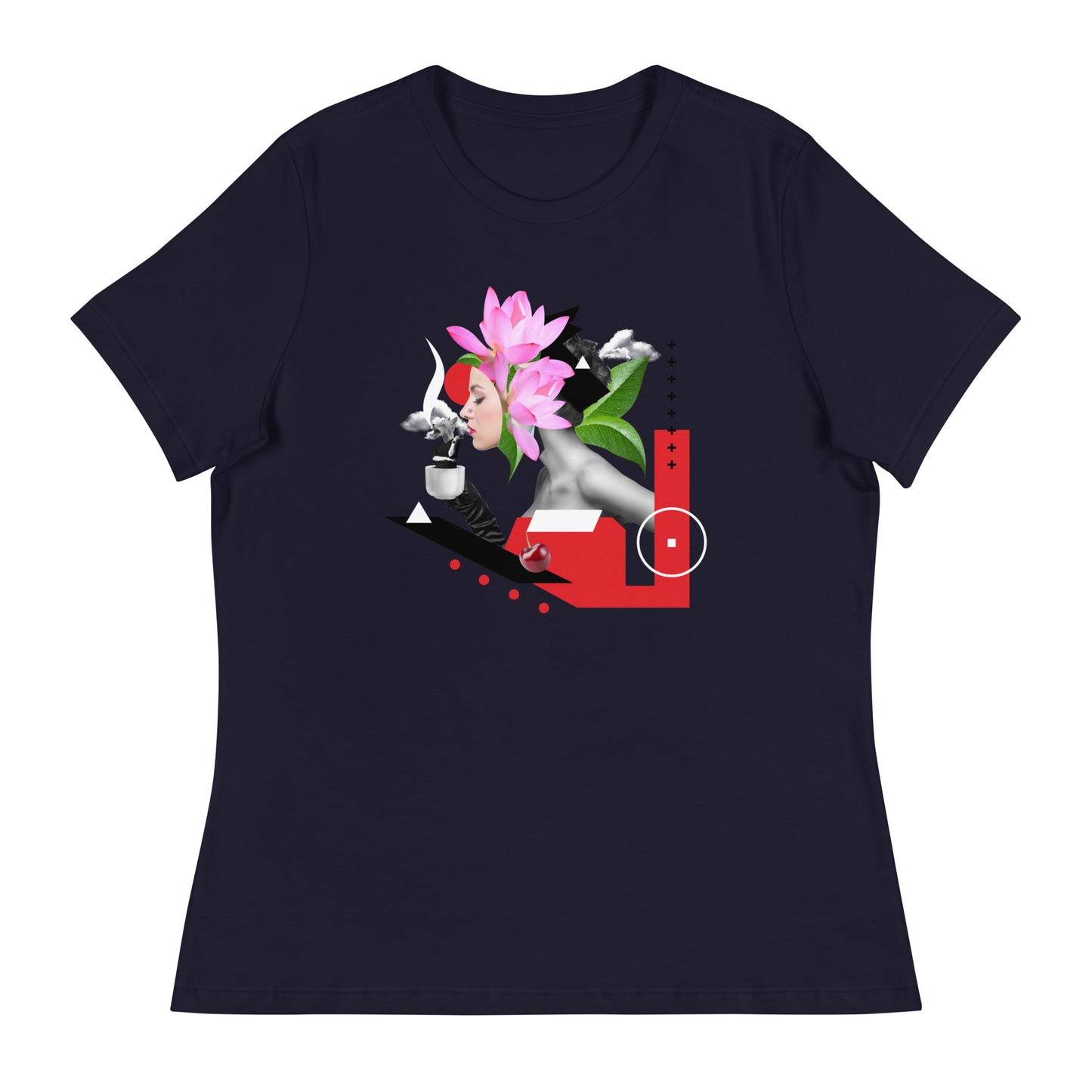 Fashion Collage Women's Relaxed T-Shirt