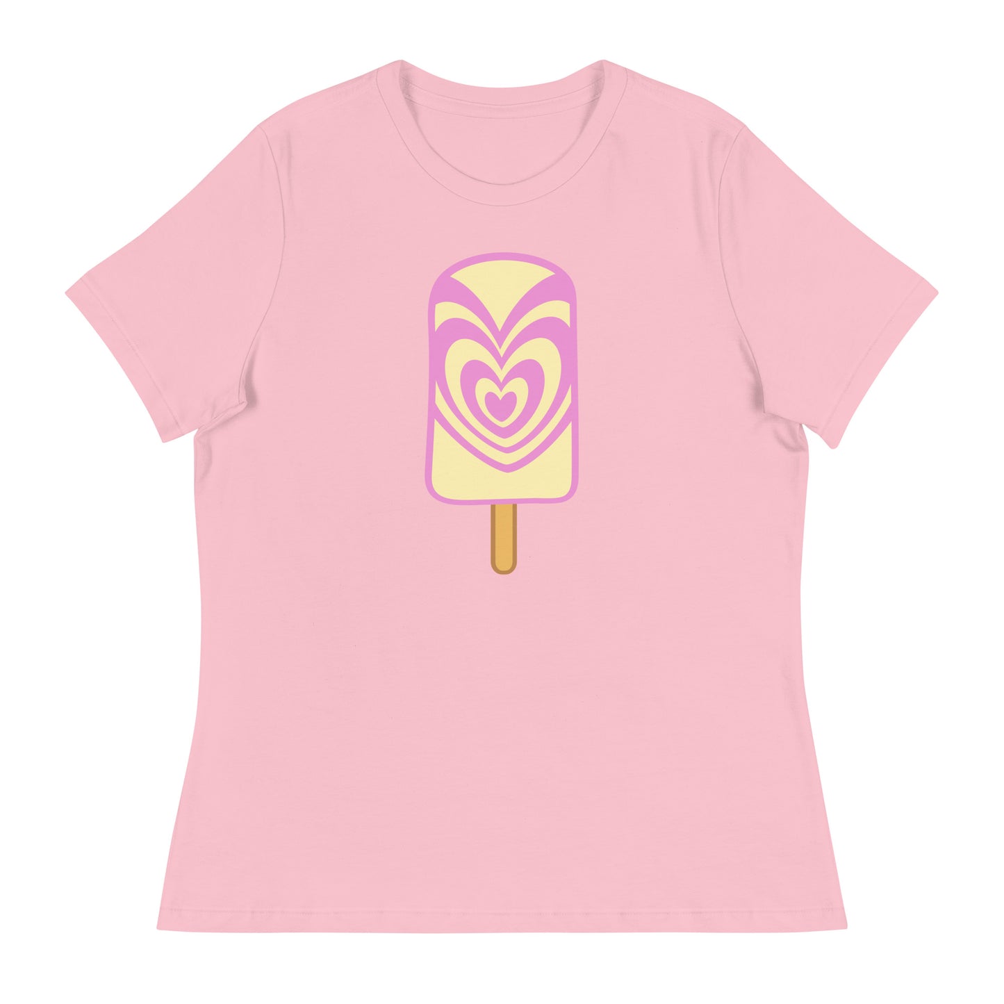 Heart swirl Ice block Women's Relaxed T-Shirt