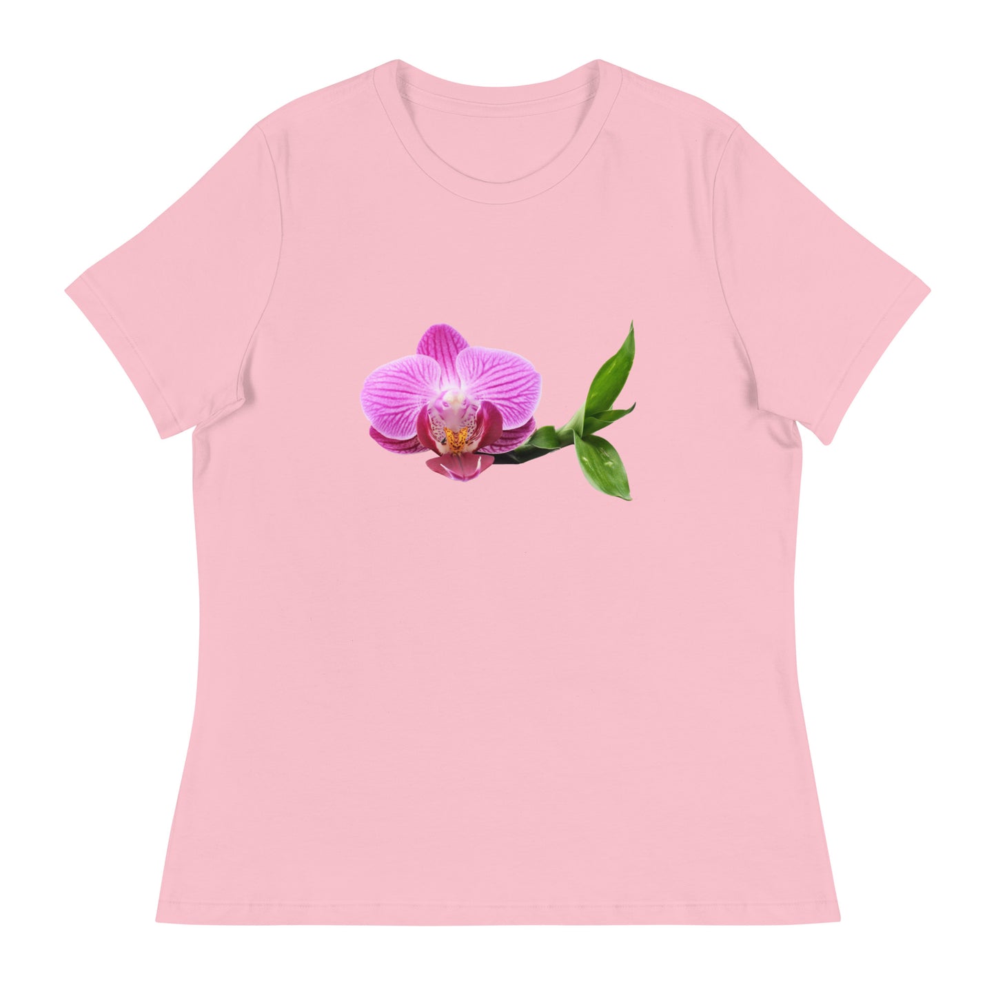 Single Pink Orchid Women's Relaxed T-Shirt