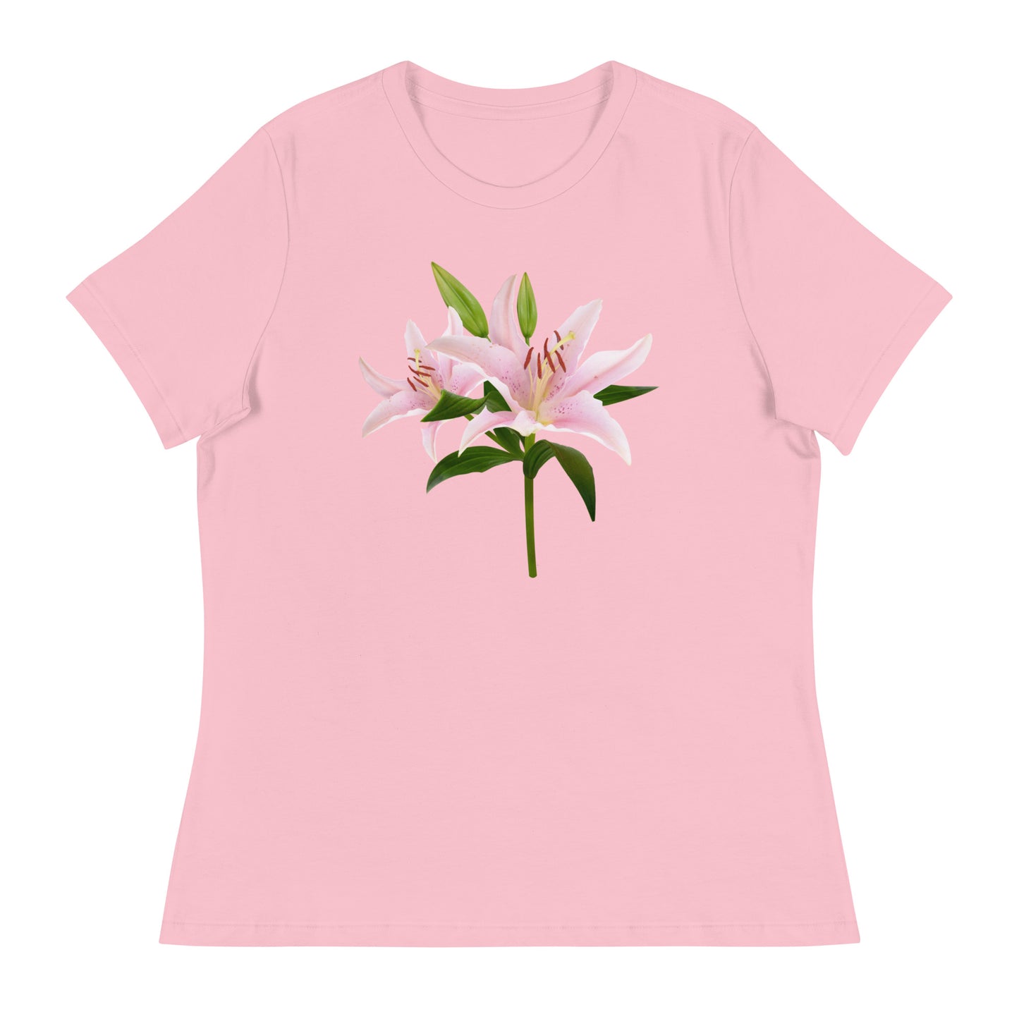 Oriental Lilies Women's Relaxed T-Shirt