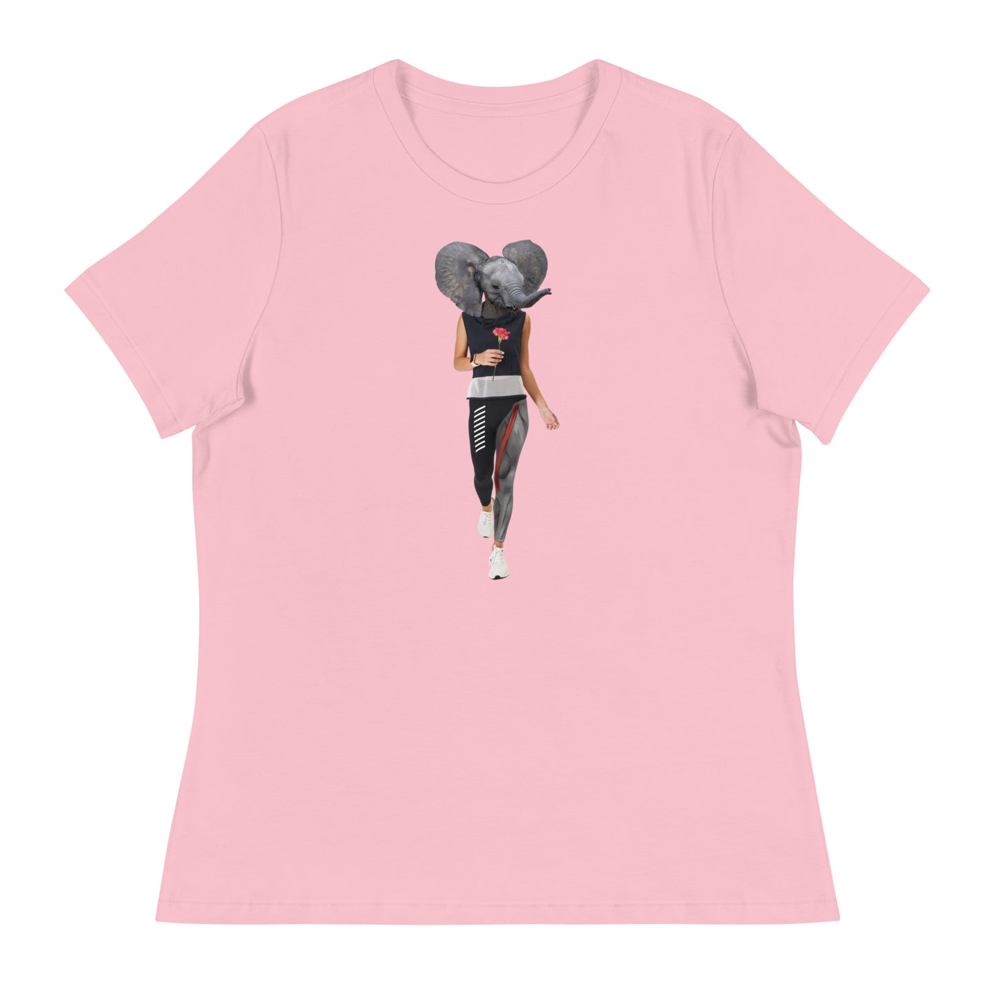 Athletic Elephant Women's Relaxed T-Shirt