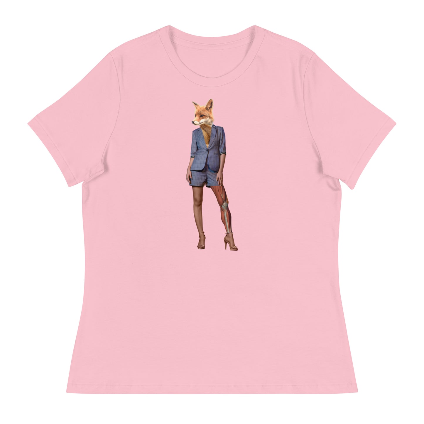 Fox In a Short Suit Women's Relaxed T-Shirt