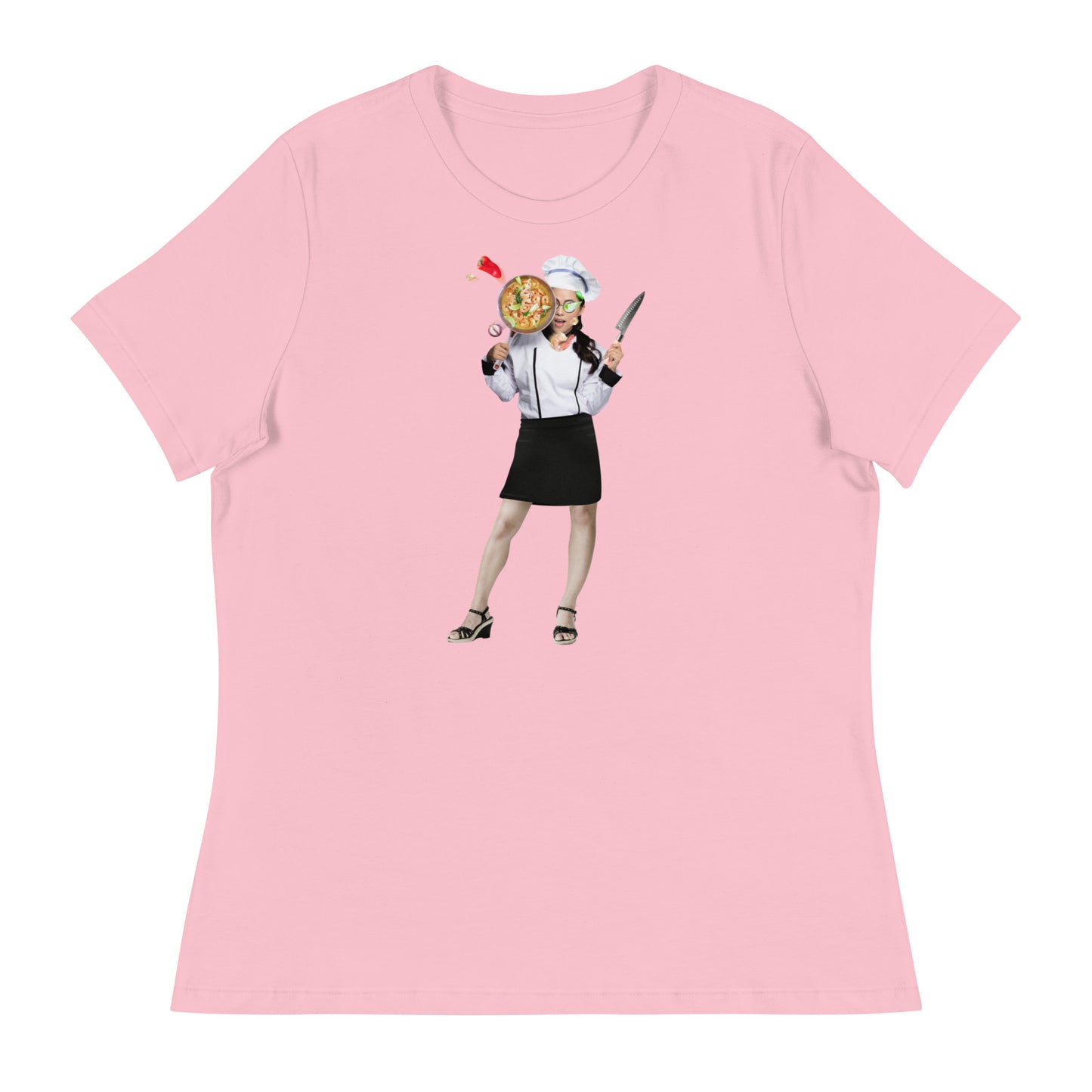 Chef Collage Women's Relaxed T-Shirt