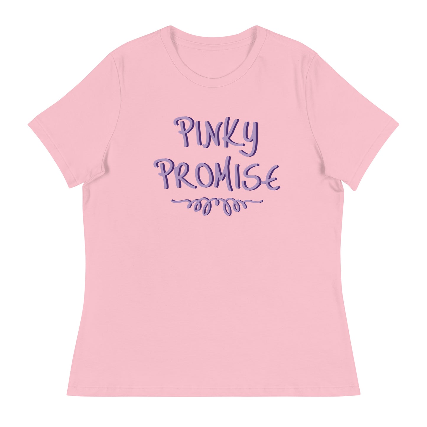 PINKY PROMISE Women's Relaxed T-Shirt