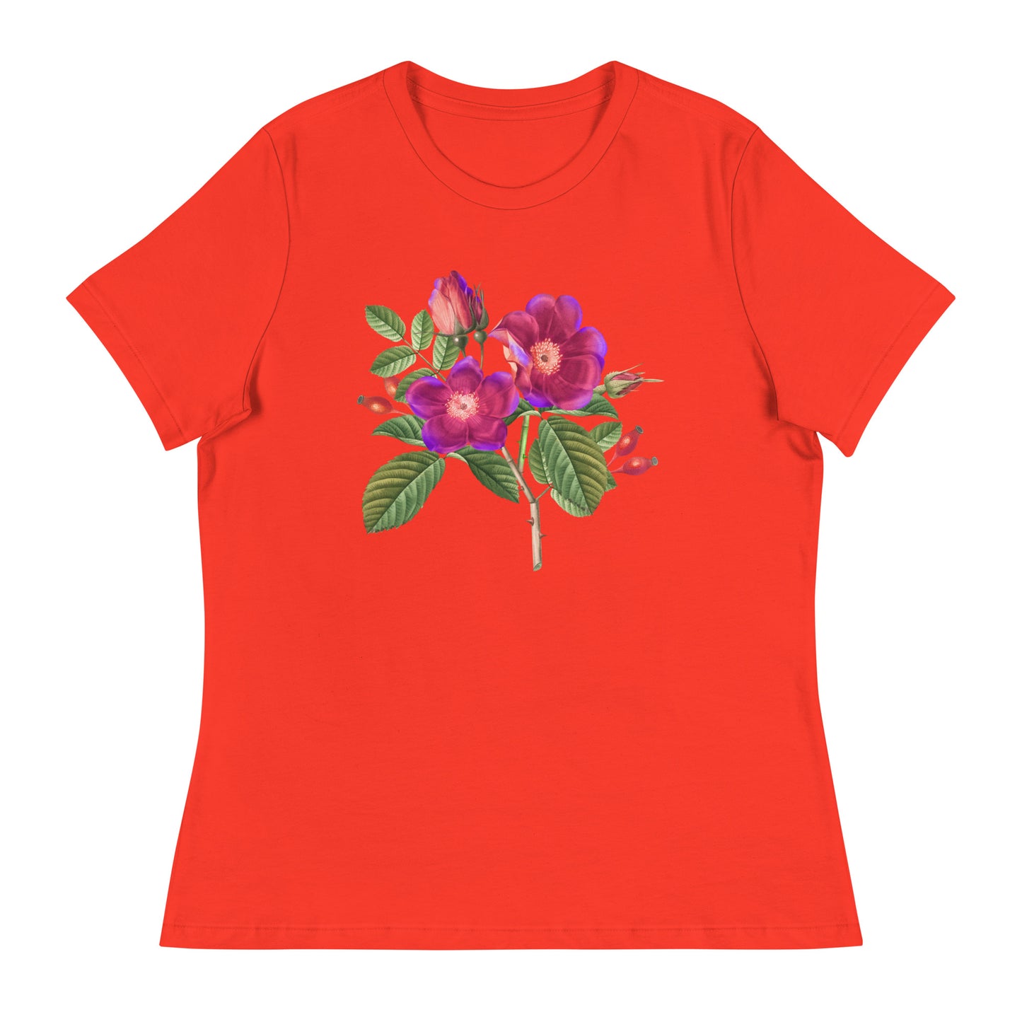 Pink & Red Bloomed Bouquet Women's Relaxed T-Shirt