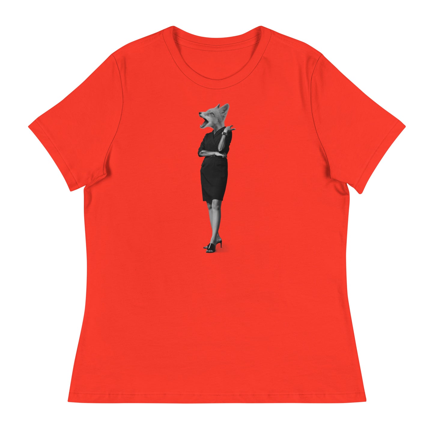 Fox In A Dress Women's Relaxed T-Shirt