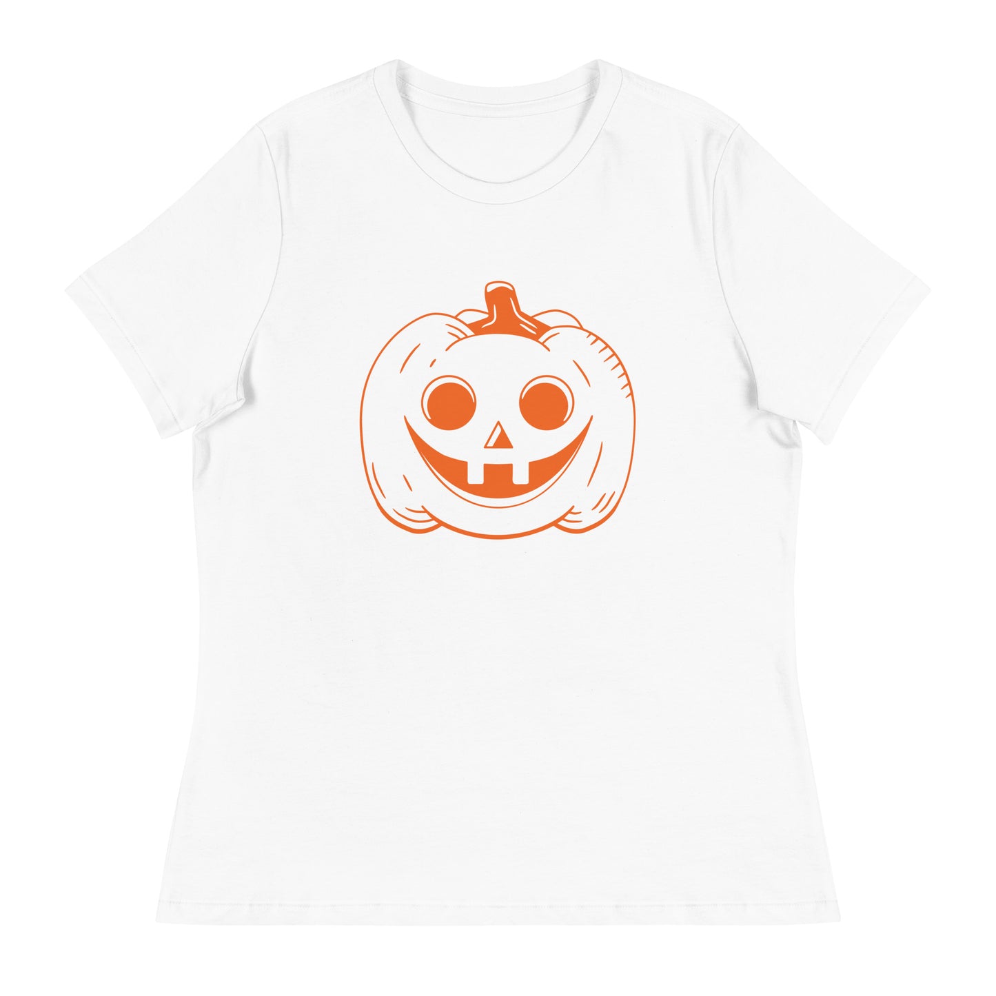 Carved Pumpkin Halloween Women's Relaxed T-Shirt