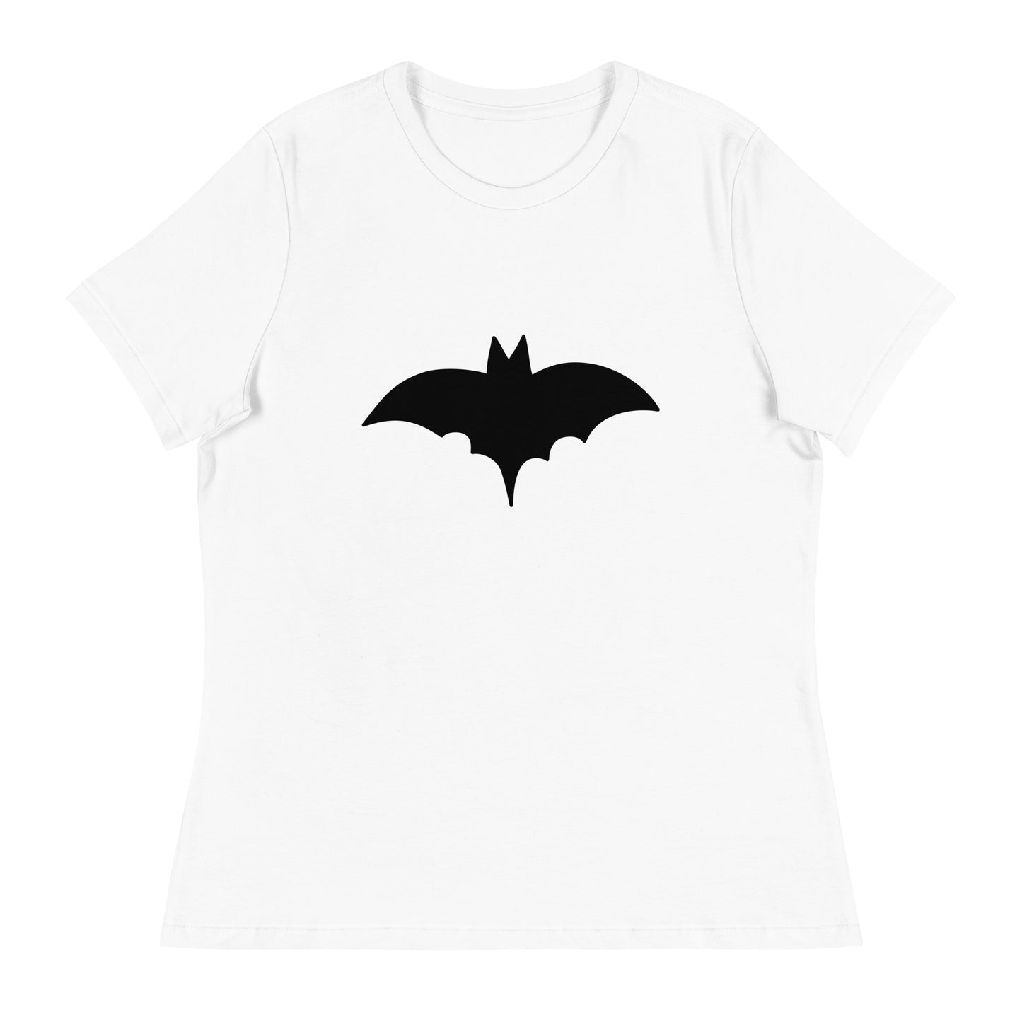 Bat Silhouette Halloween Women's Relaxed T-Shirt