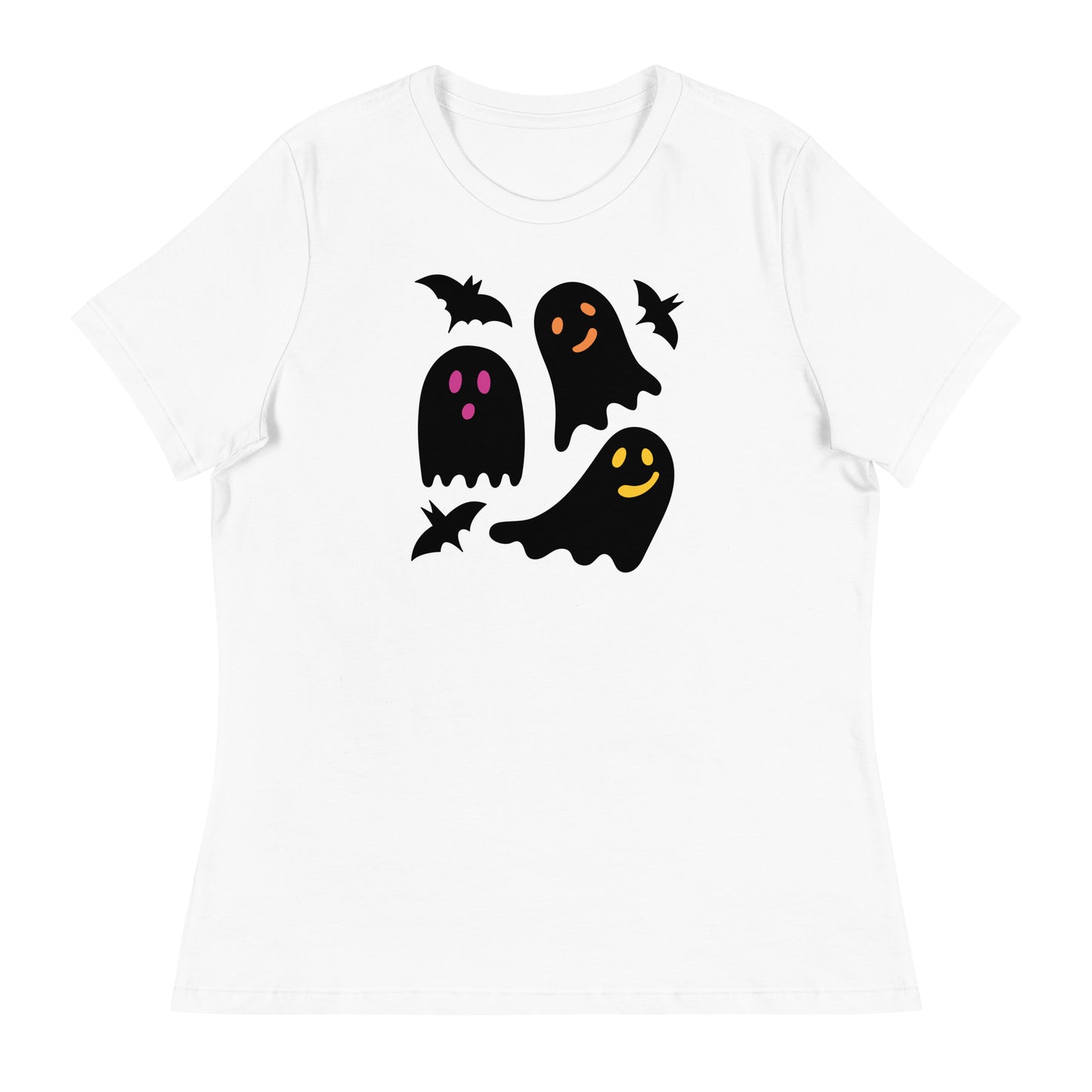 Ghosts 2 Halloween Women's Relaxed T-Shirt