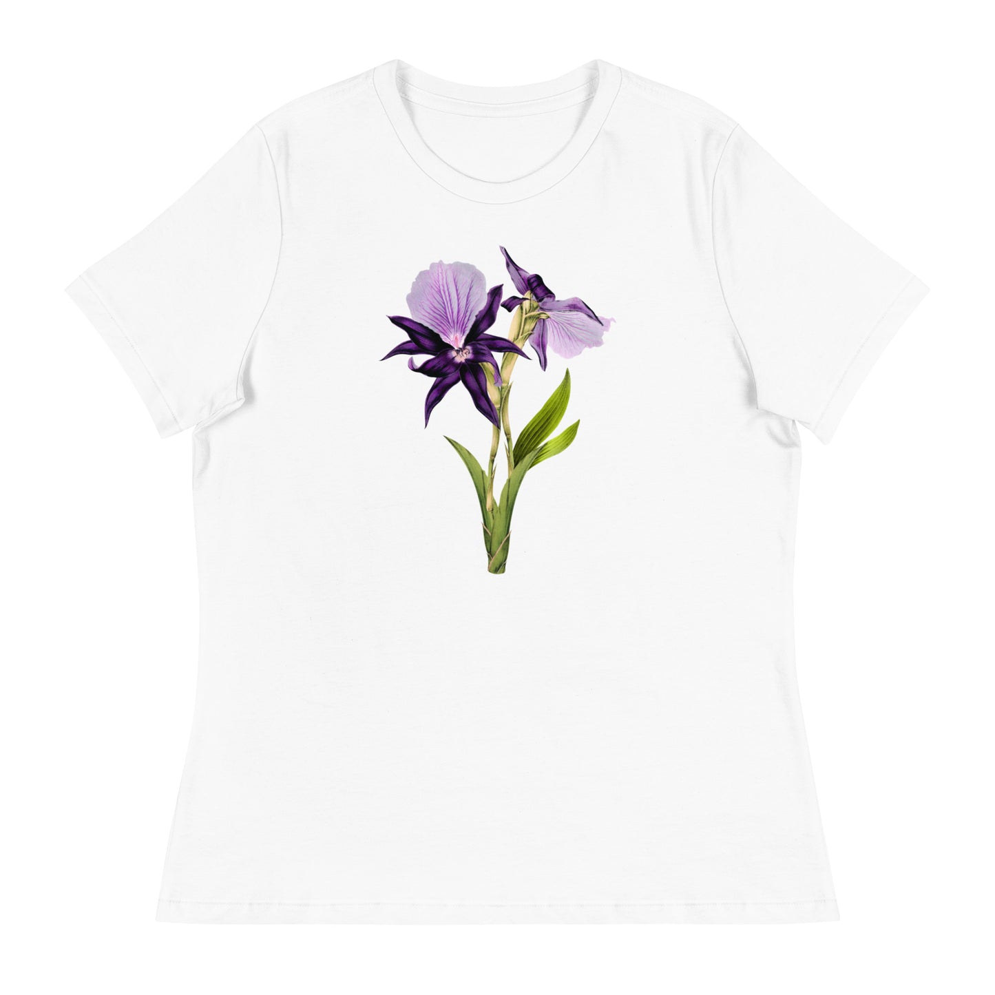 Purple Flowers 1 Women's Relaxed T-Shirt