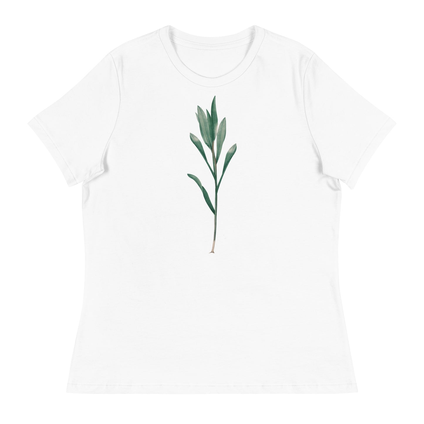 Tropical Leaves Women's Relaxed T-Shirt