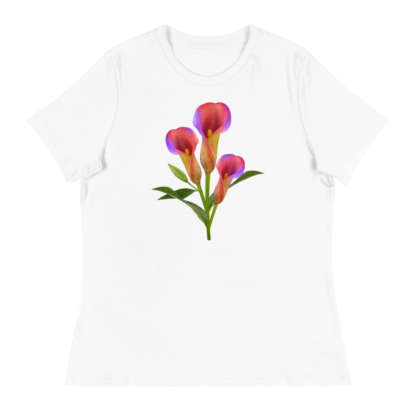 Calla Lilies Women's Relaxed T-Shirt