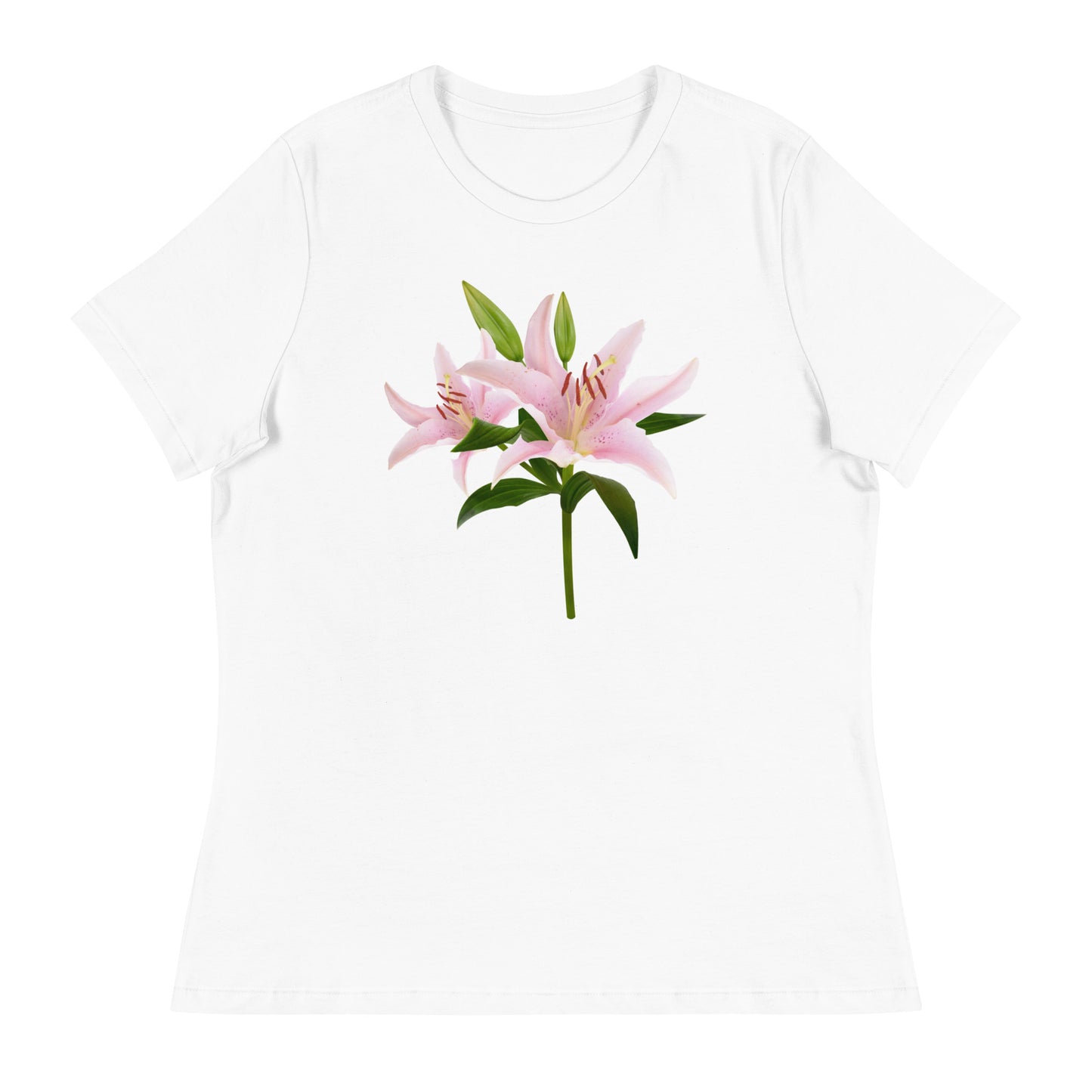 Oriental Lilies Women's Relaxed T-Shirt