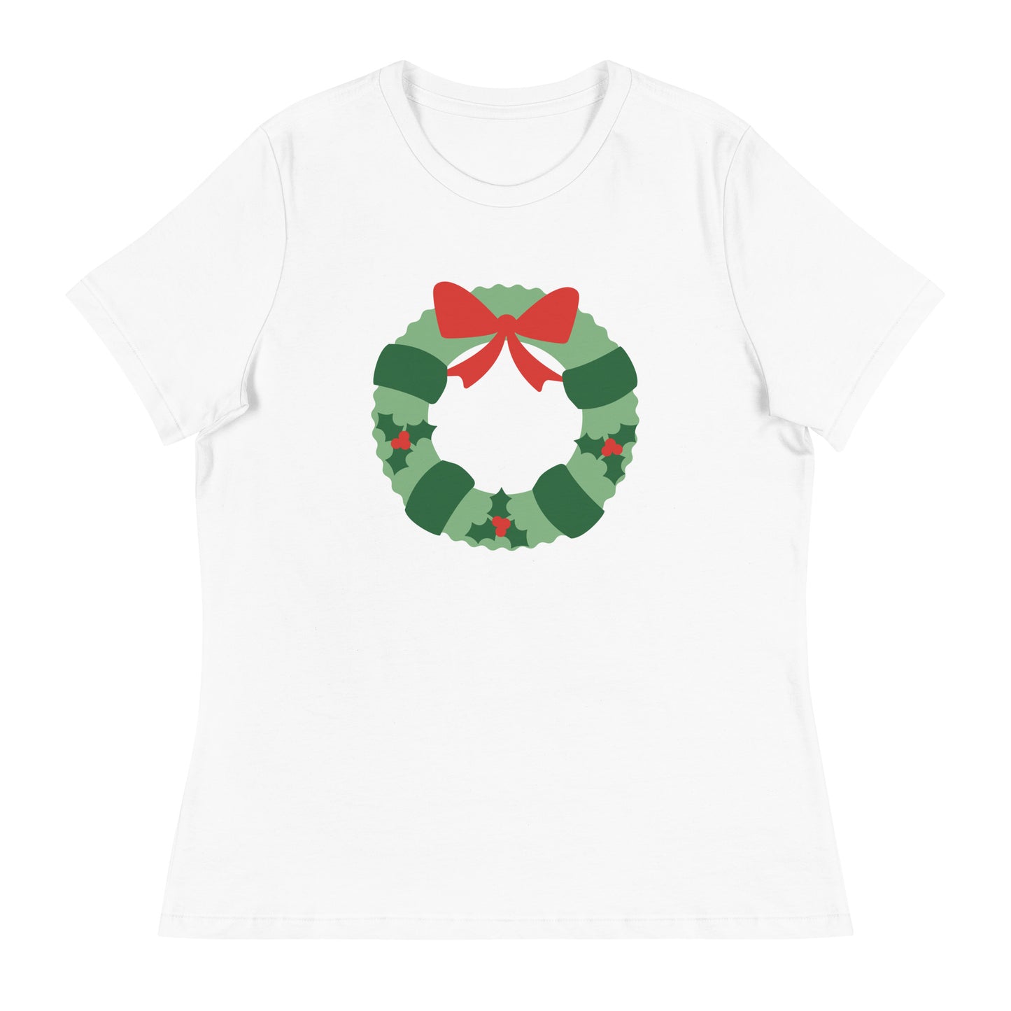 Christmas Wreath 2 Women's Relaxed T-Shirt