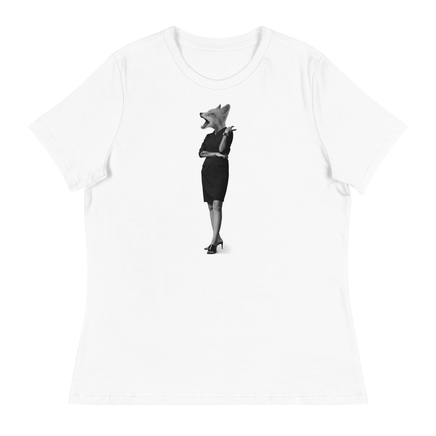 Fox In A Dress Women's Relaxed T-Shirt