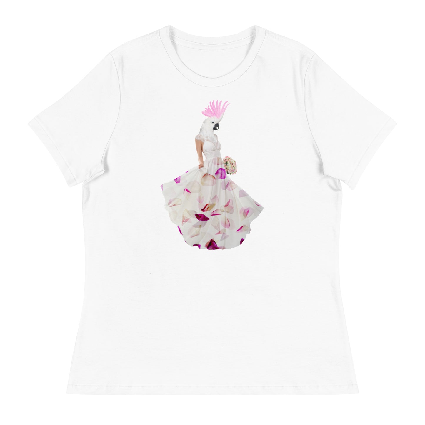 Cockatoo In A Dress Women's Relaxed T-Shirt