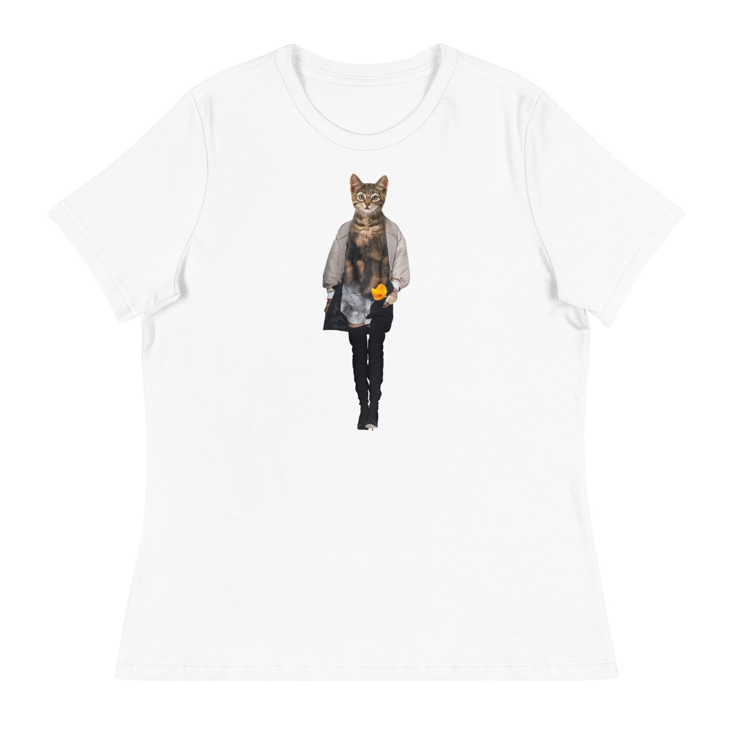 Casual Cat 2 Women's Relaxed T-Shirt