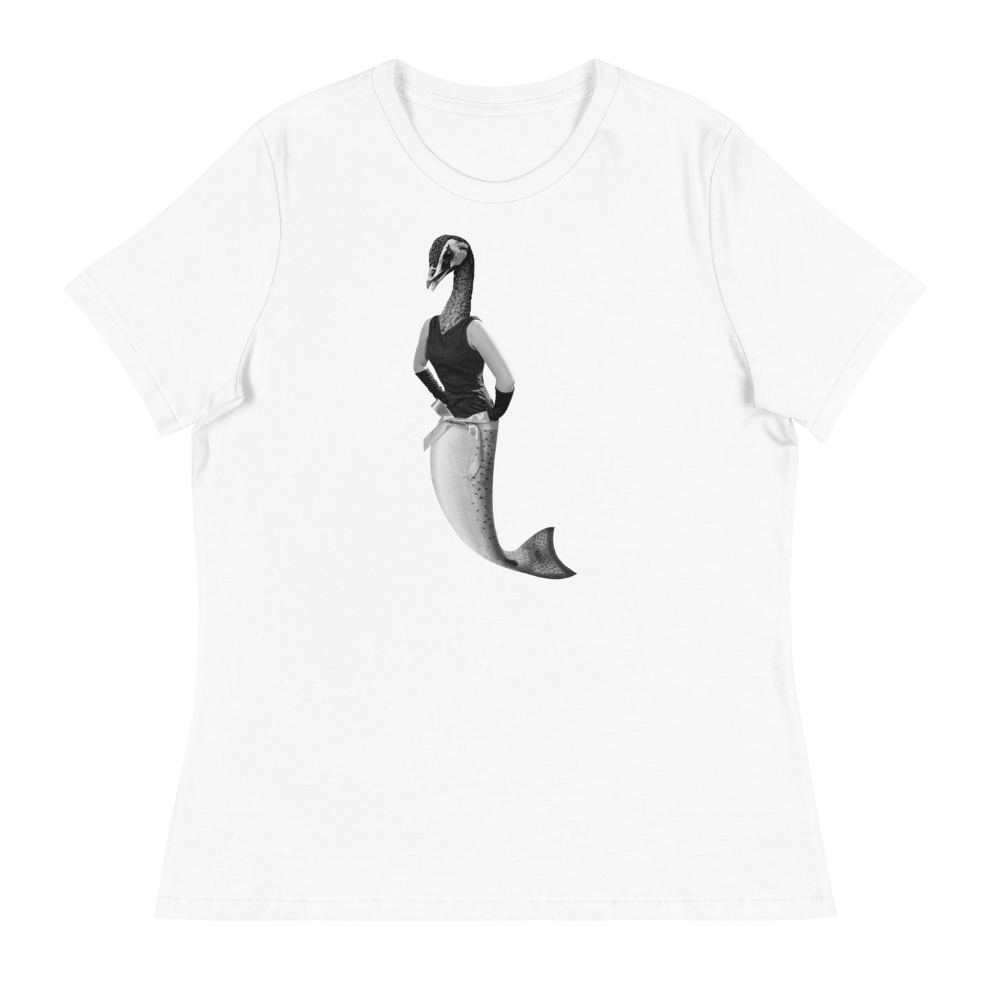 Goose As A Fish Women's Relaxed T-Shirt