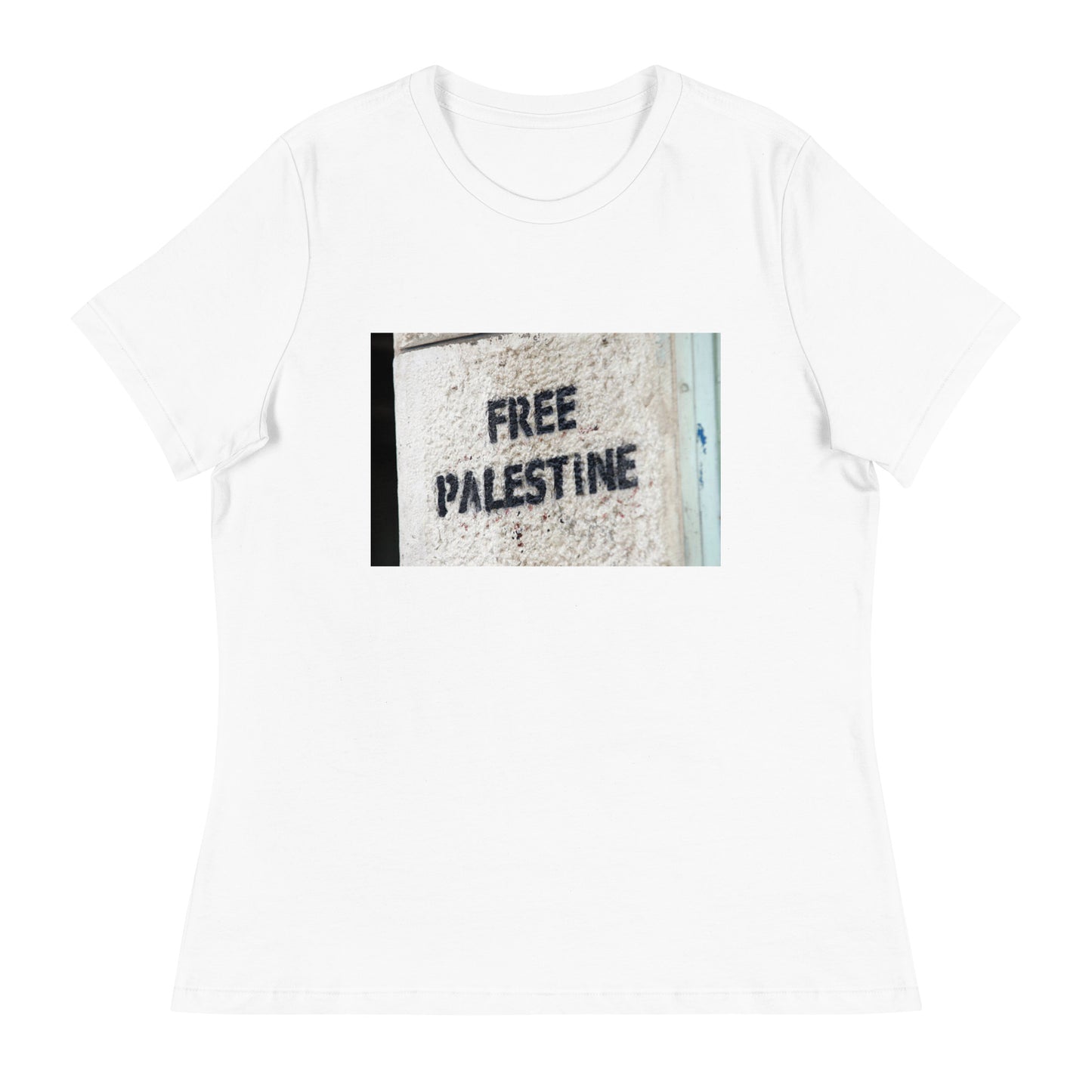 FREE PALESTINE Women's Relaxed T-Shirt