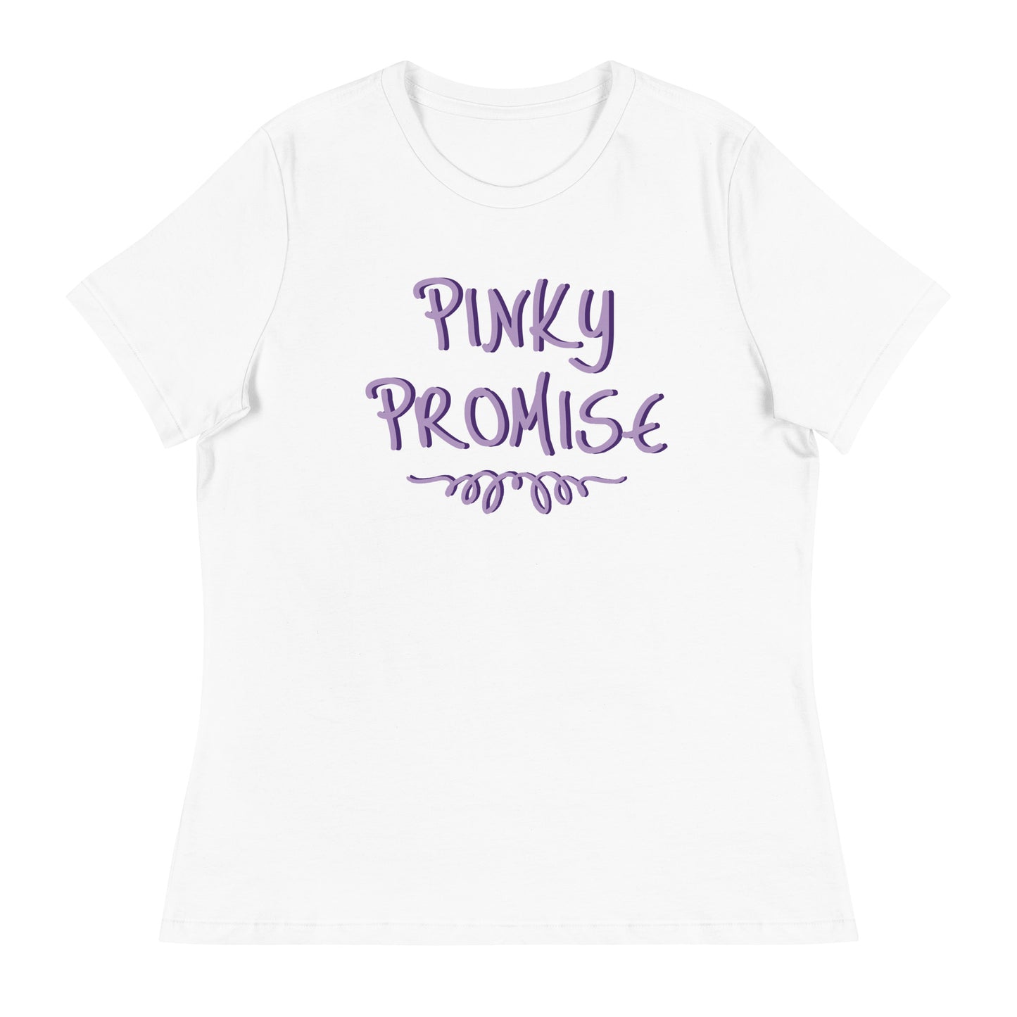 PINKY PROMISE Women's Relaxed T-Shirt