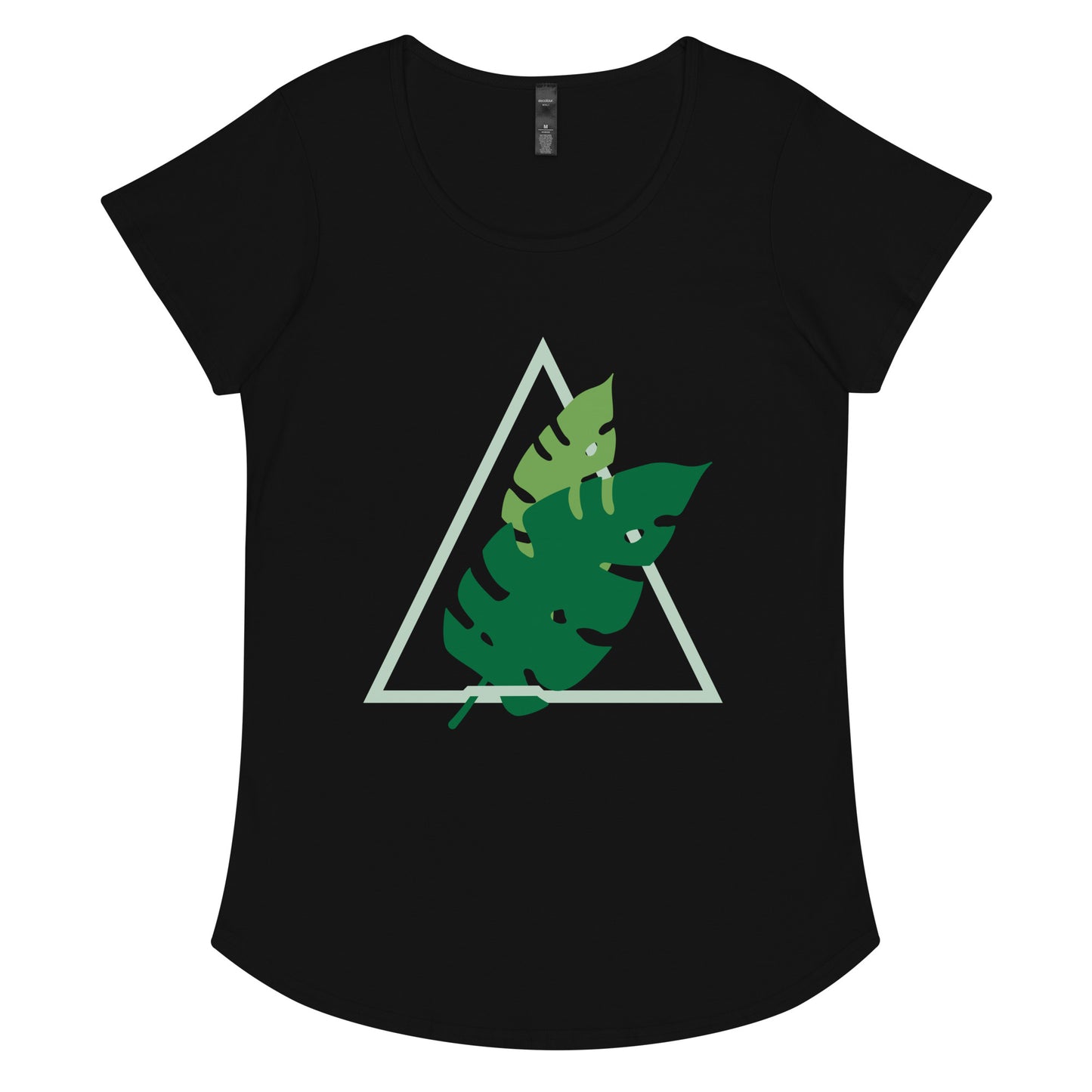 Leaf Triangle Women’s round neck tee