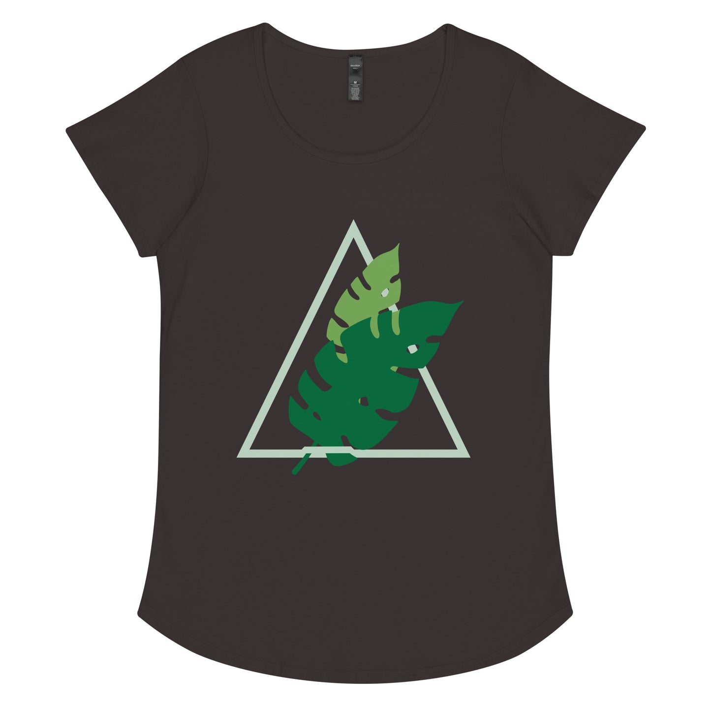 Leaf Triangle Women’s round neck tee