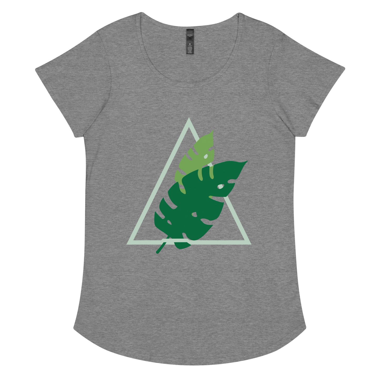 Leaf Triangle Women’s round neck tee