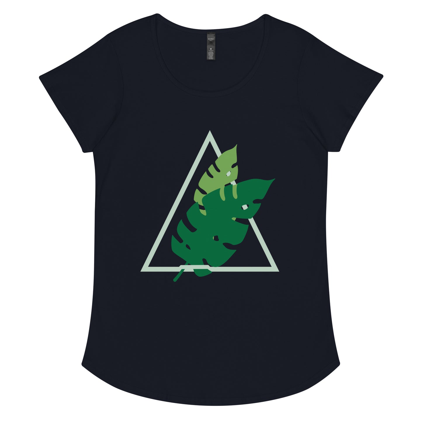 Leaf Triangle Women’s round neck tee