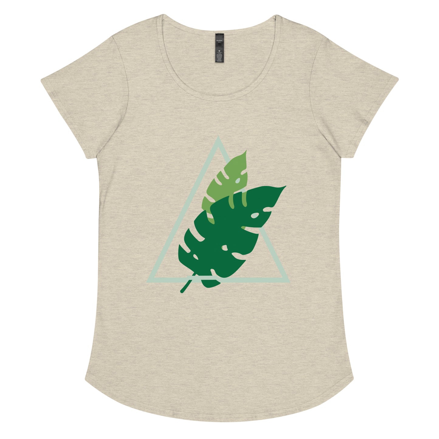 Leaf Triangle Women’s round neck tee