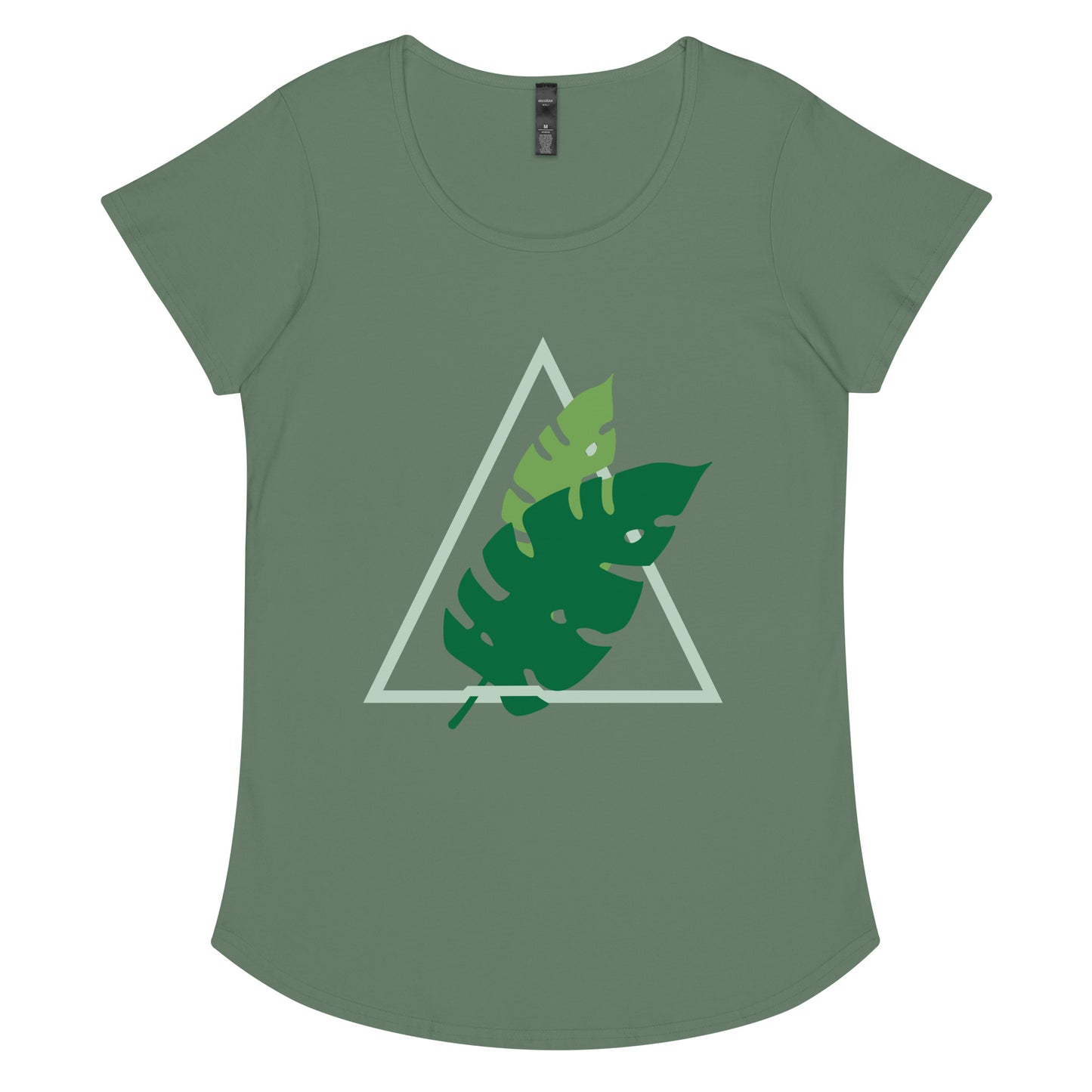 Leaf Triangle Women’s round neck tee